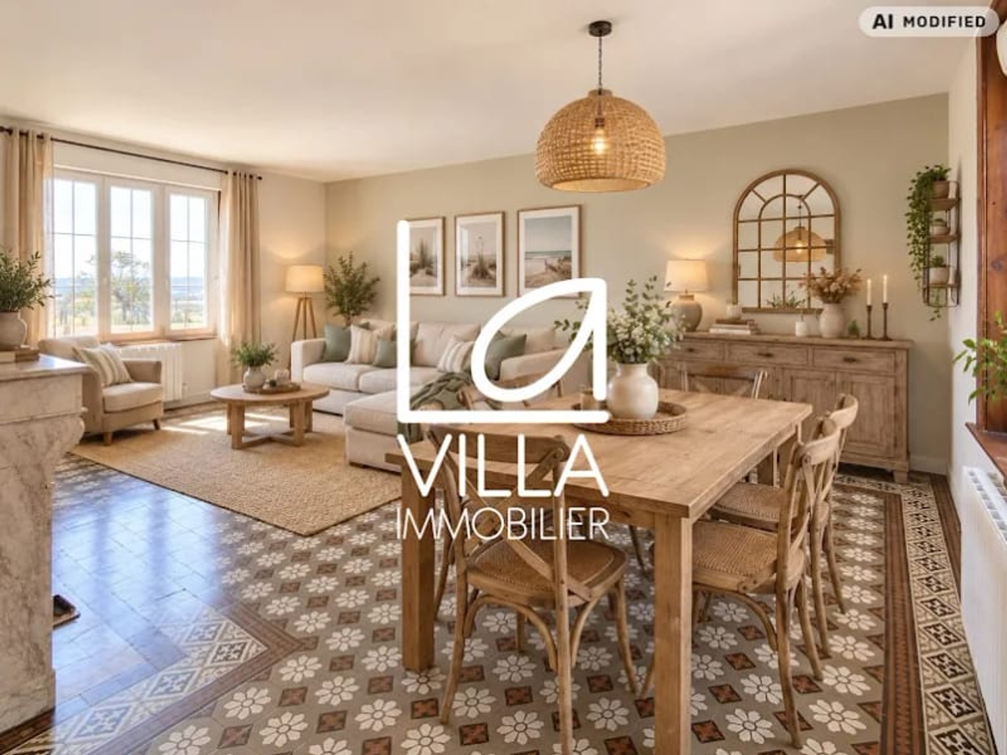 Maison à vendre - 7 pièces - 179m2 - Hesdin-L'abbé (62360)