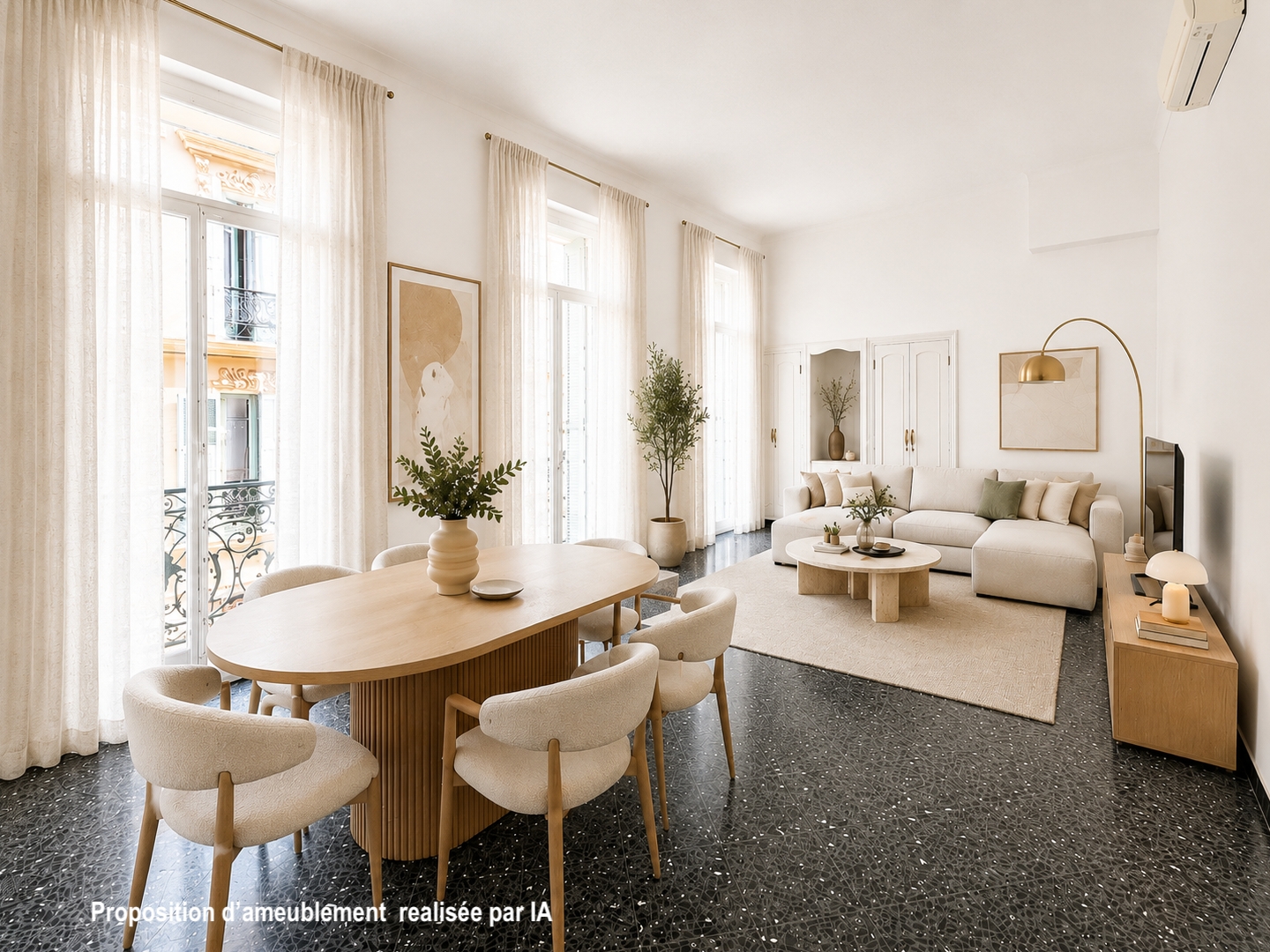 NICE CENTRE - NOTRE-DAME / JEAN MÉDECIN - Appartement 4 pièces de 100 m² - 3 chambres - Ascenseur