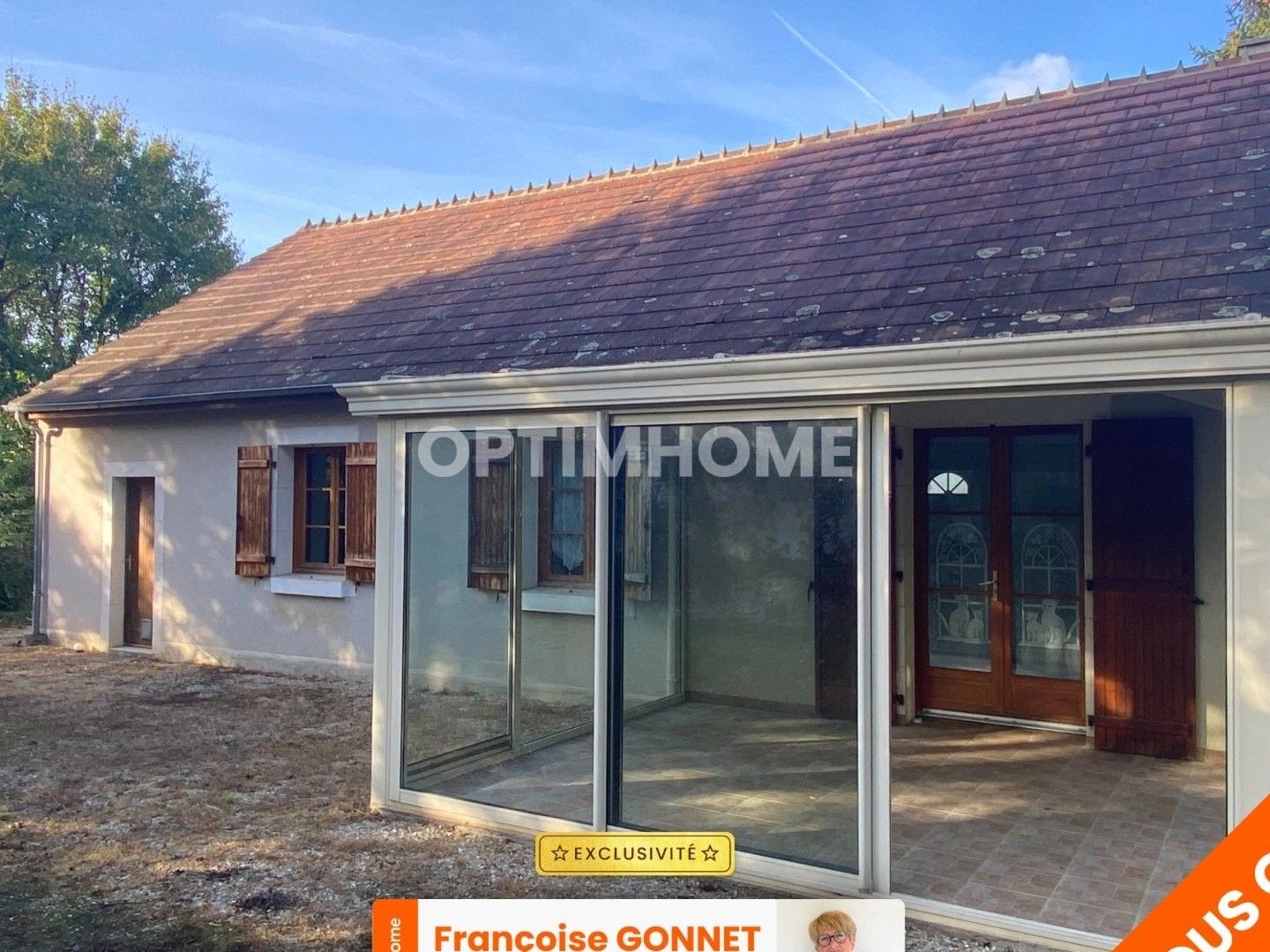 Maison à vendre - 3 pièces - 80m2 - La Celle (18200)