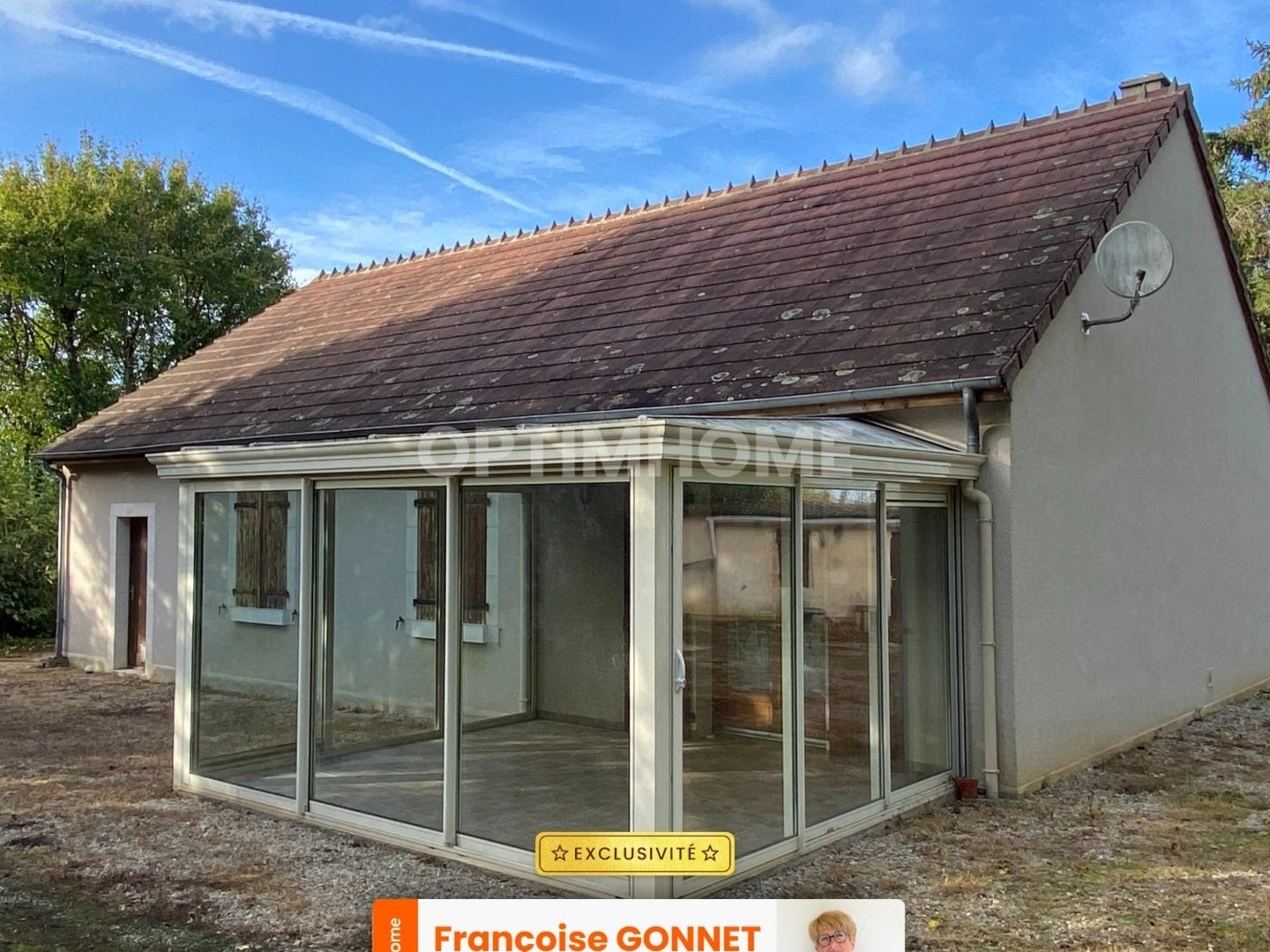 Maison à vendre - 3 pièces - 80m2 - La Celle (18200)