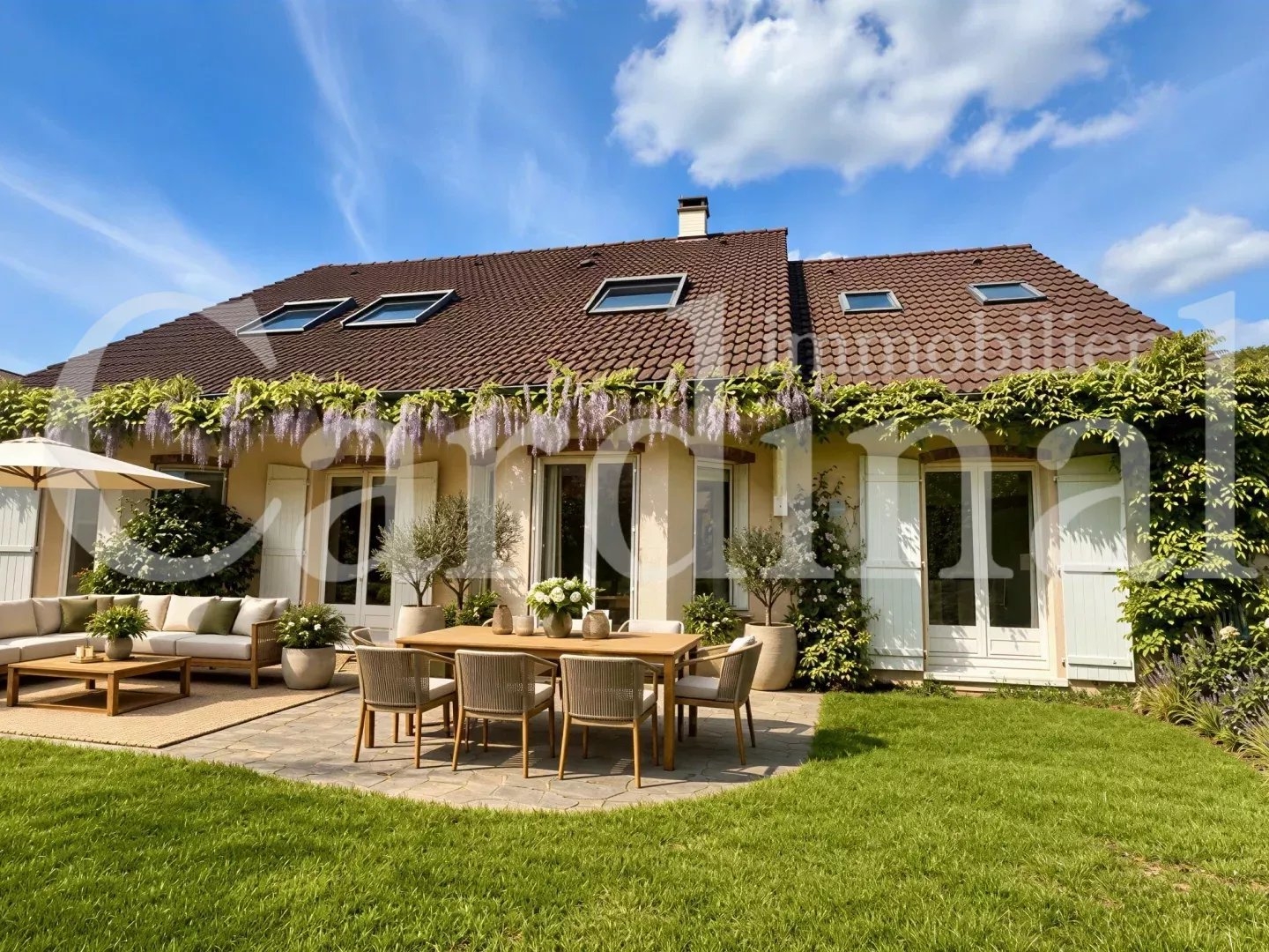 Maison à vendre - 8 pièces - 610m2 - Noisy-Le-Roi (78590)