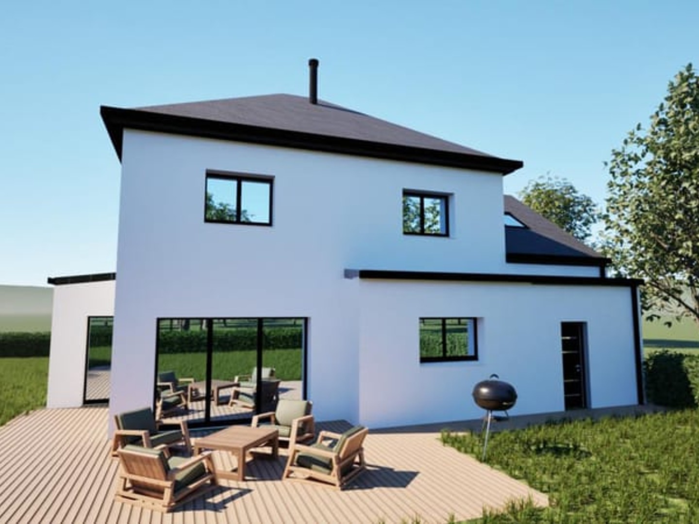 SAINT-OUEN-DES-ALLEUX TERRAIN 371 m2