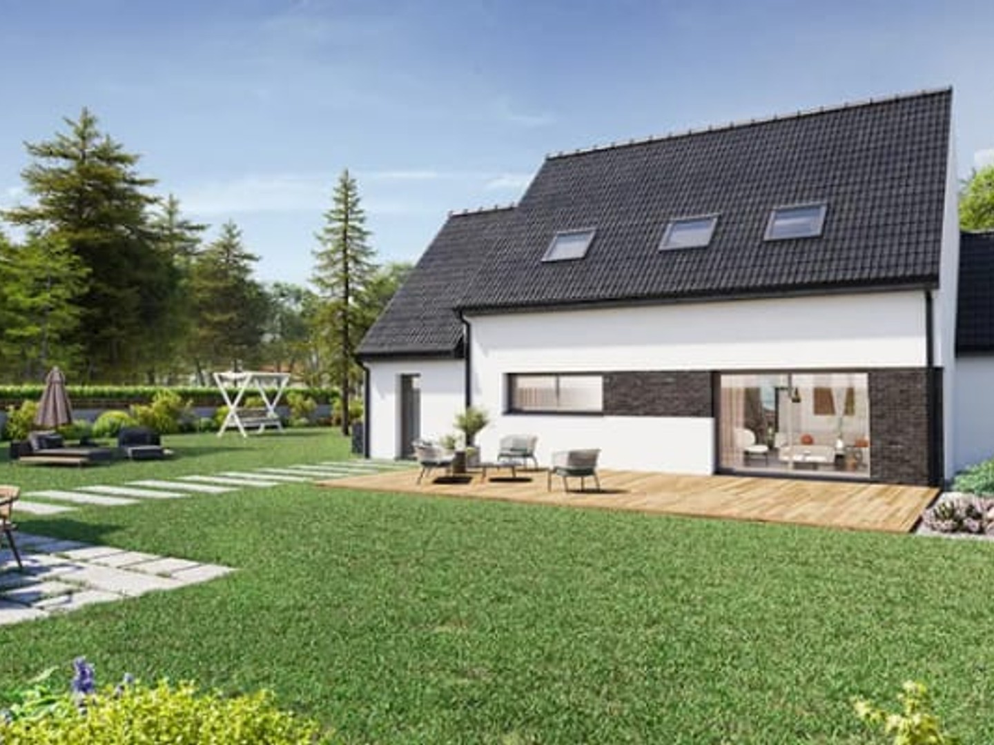 Maison neuve 5 pièces 145 m²