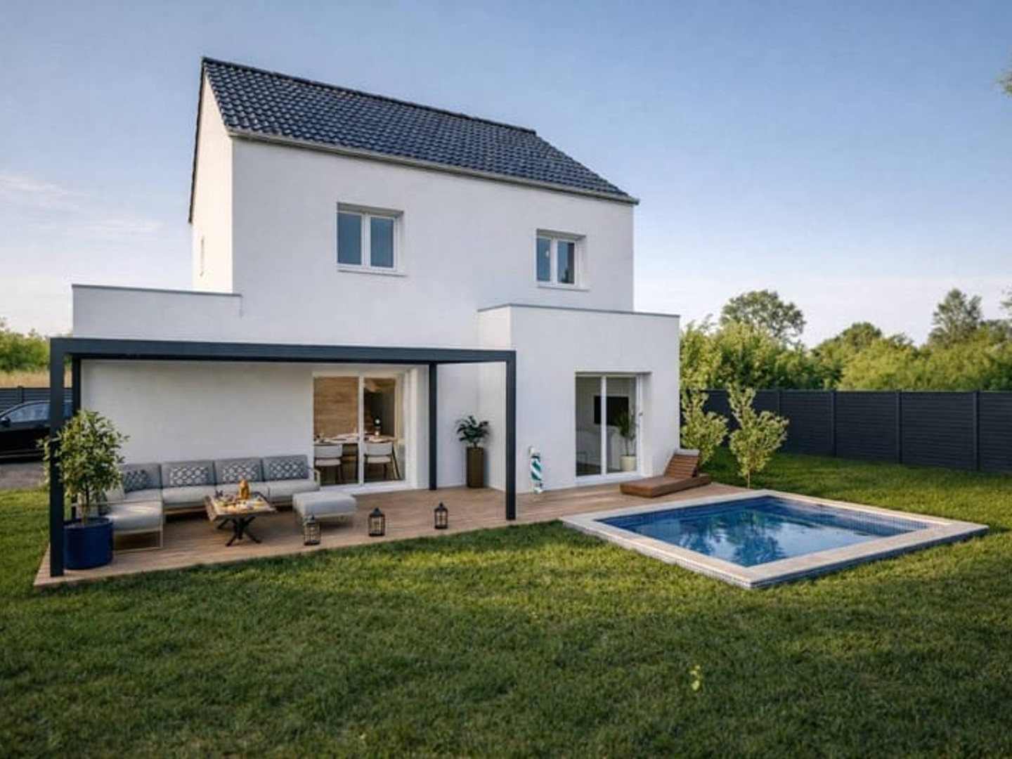 M.Etage 4ch - Garage 95m²