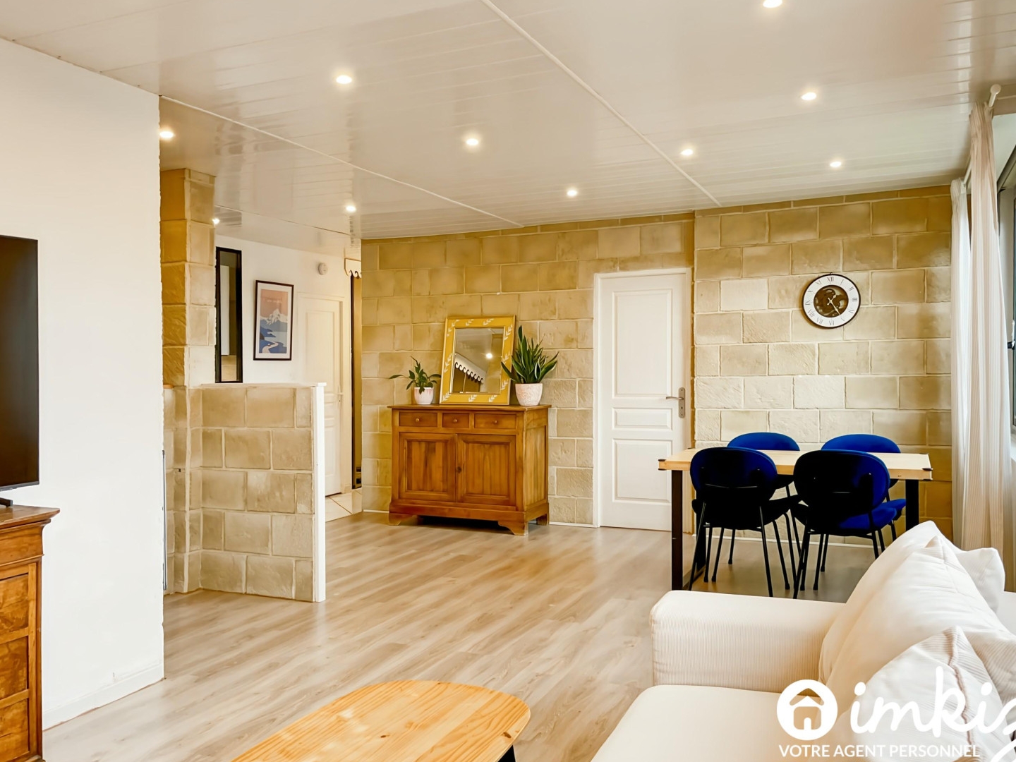 T4 de 103 m² traversant, 3 ch, sans vis-à-vis