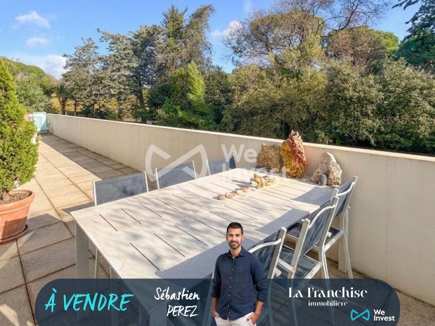 GRAND T3 SANS VIS A VIS - RESIDENCE DE STANDING - SAINT AUNES