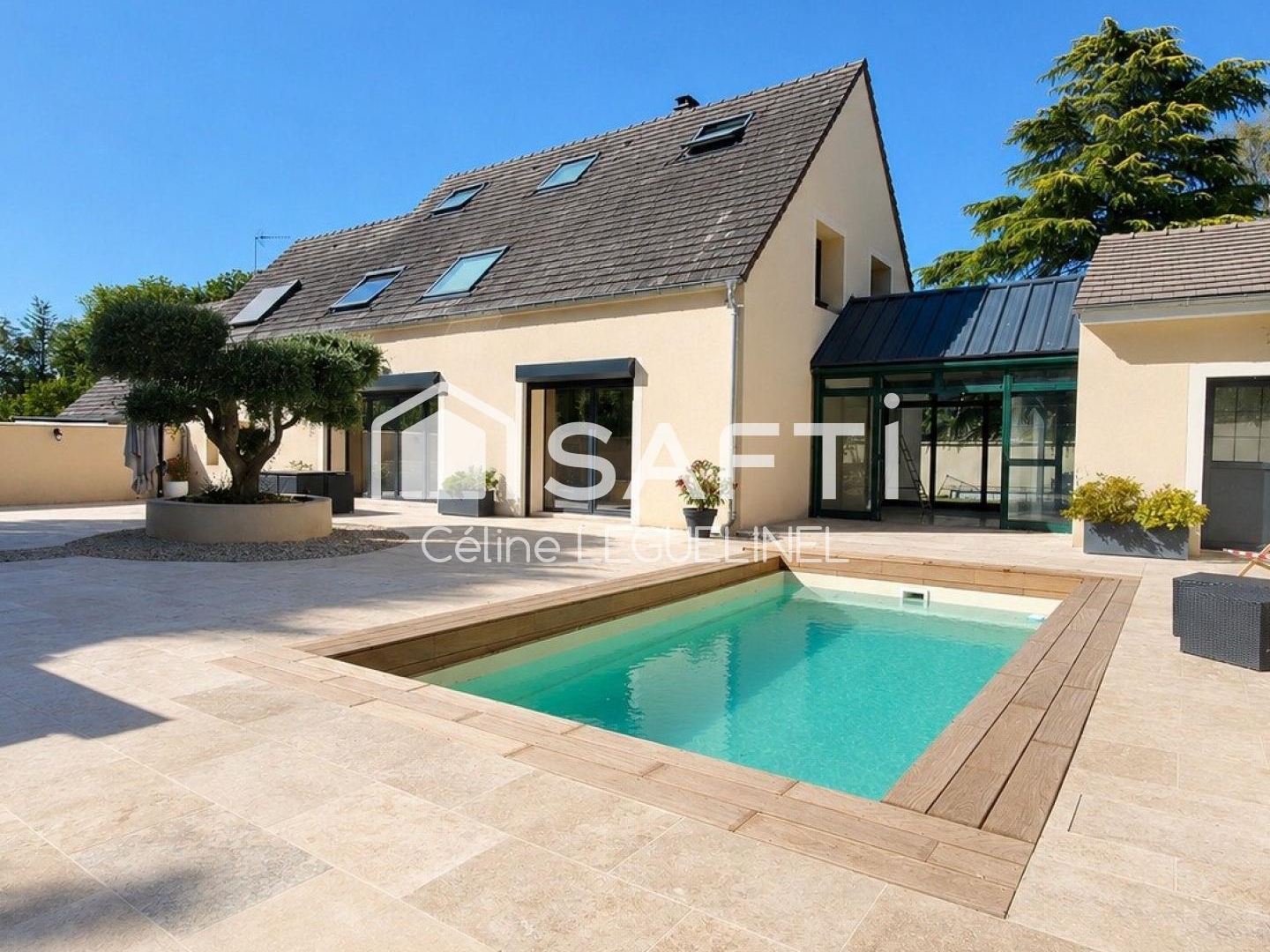 Maison familiale aux portes de Houdan (78) avec piscine