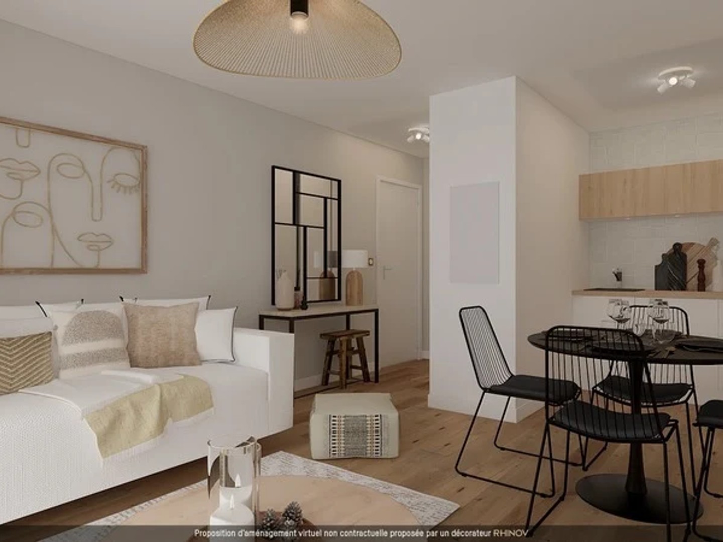 Appartement 3 pièces 64 m²