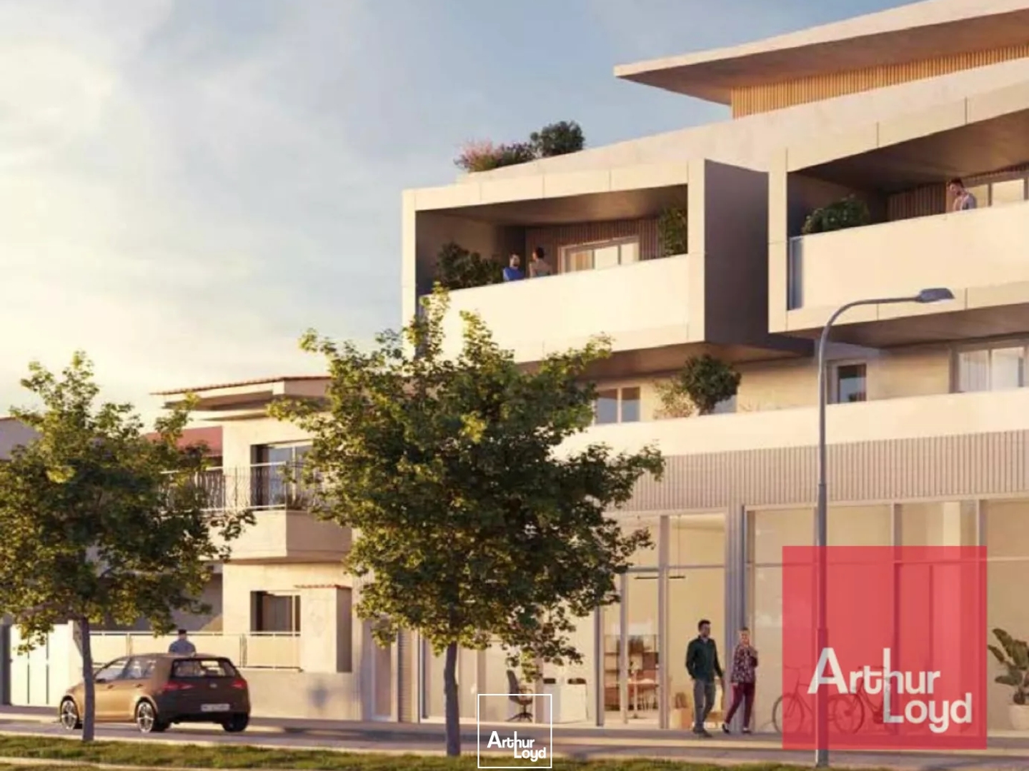 Vente local commercial Castelnau-le-Lez large vitrine et parking inclus