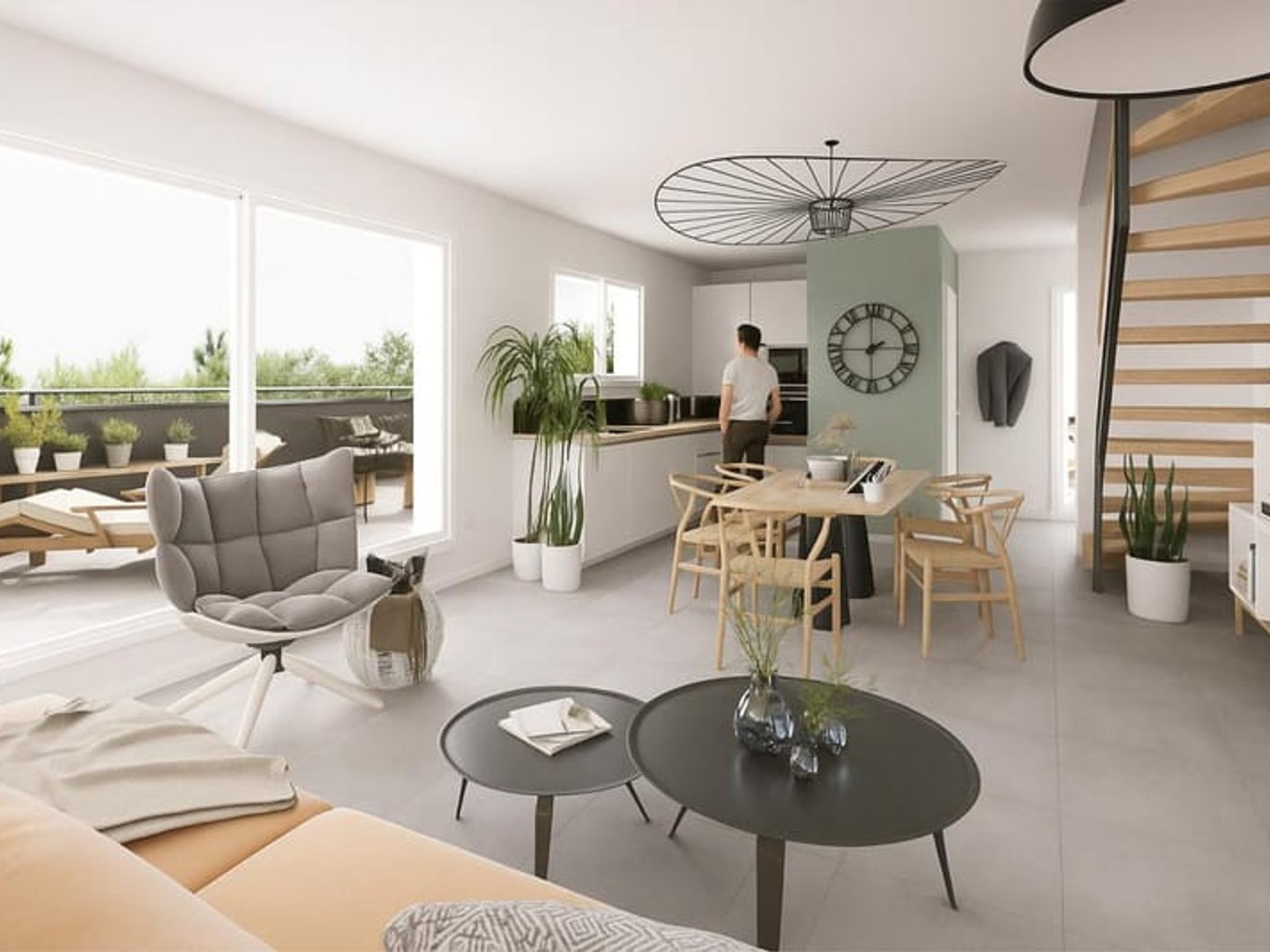 Un nouveau départ... avec terrasse, confort et liberté