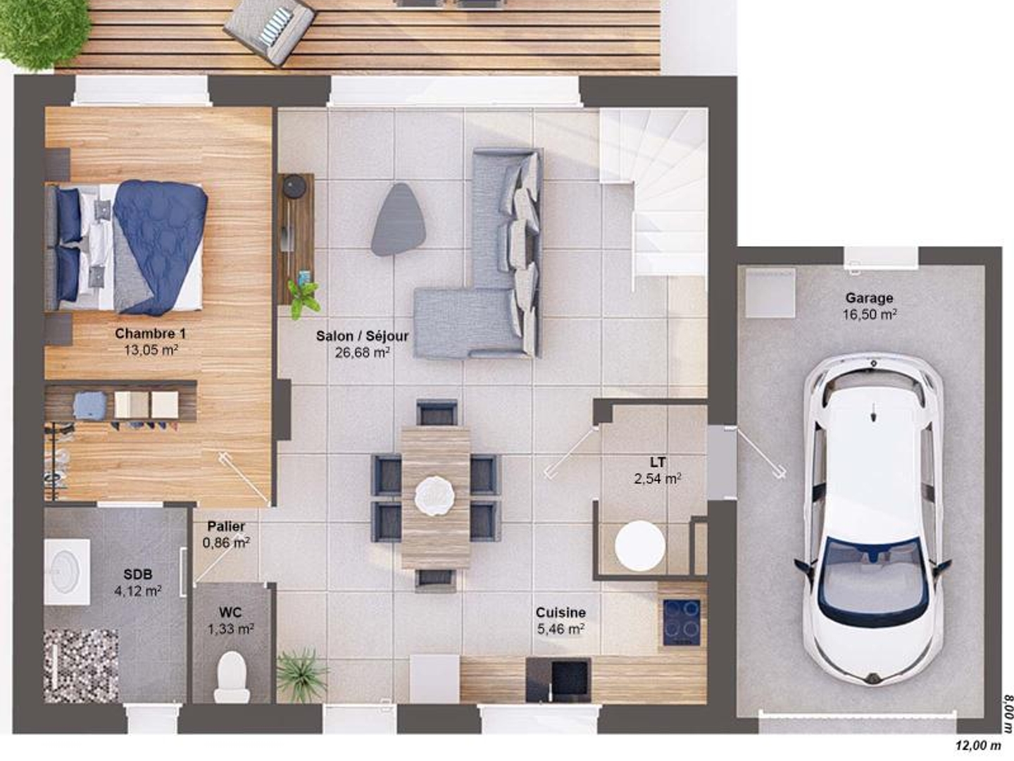 Maison à vendre - 85m2 - Nozay (44170)