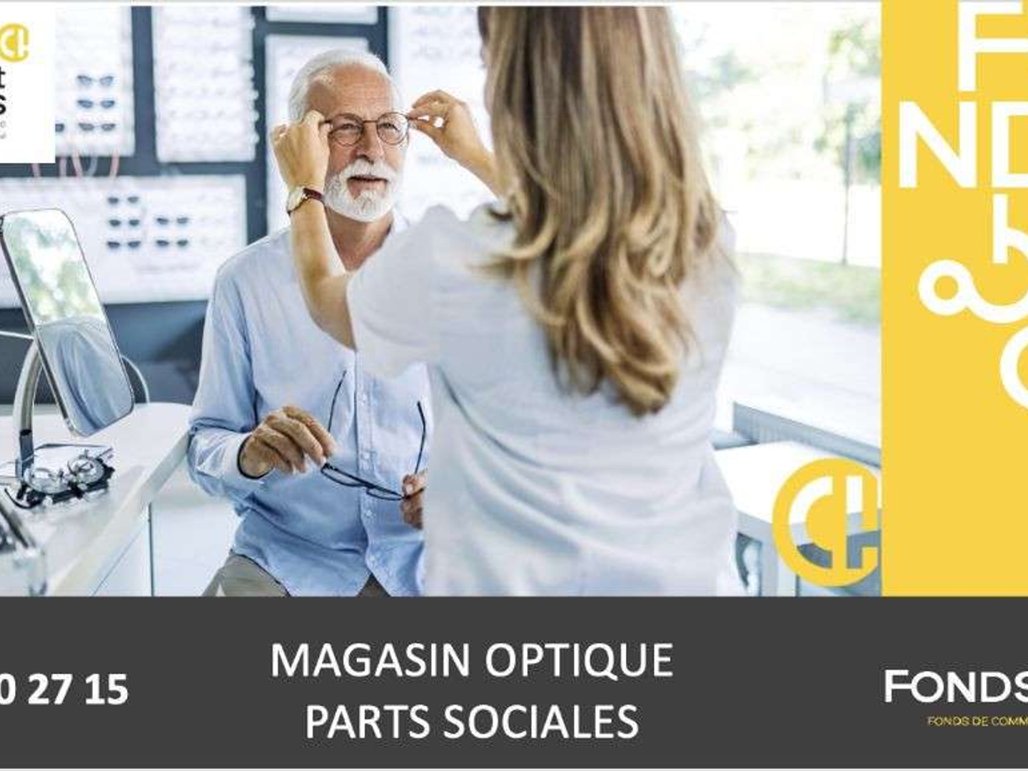 Cession parts magasin optique en Haute Savoie