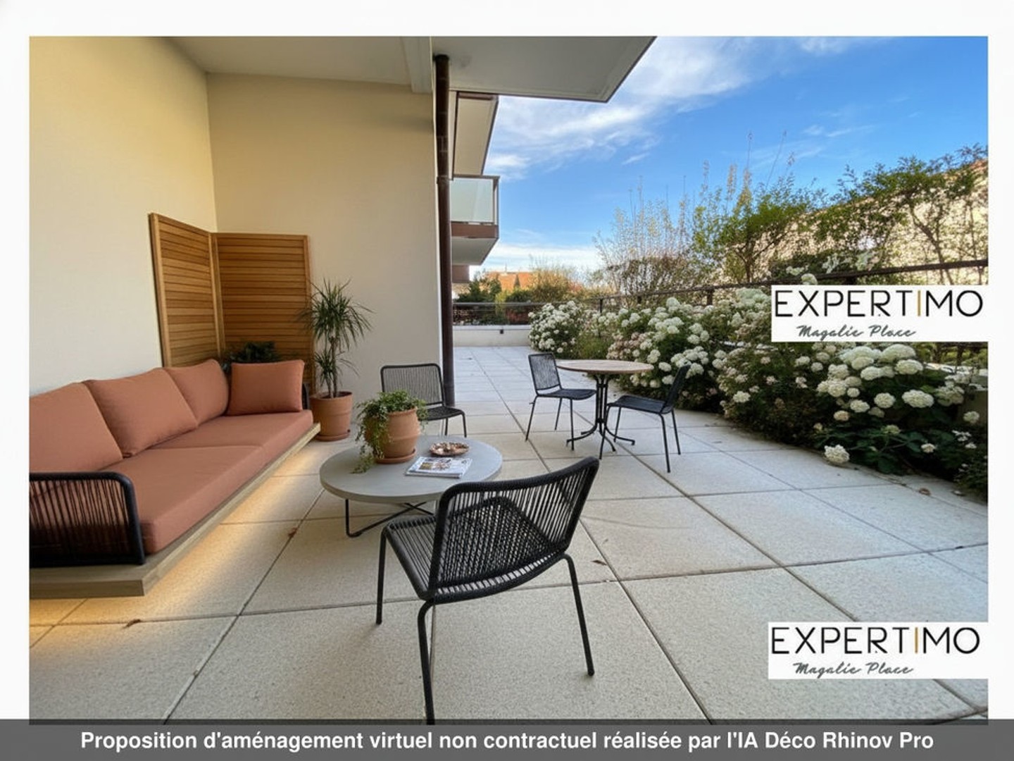 CENTRE ville avec terrasse 36 m2 à CHASSIEU