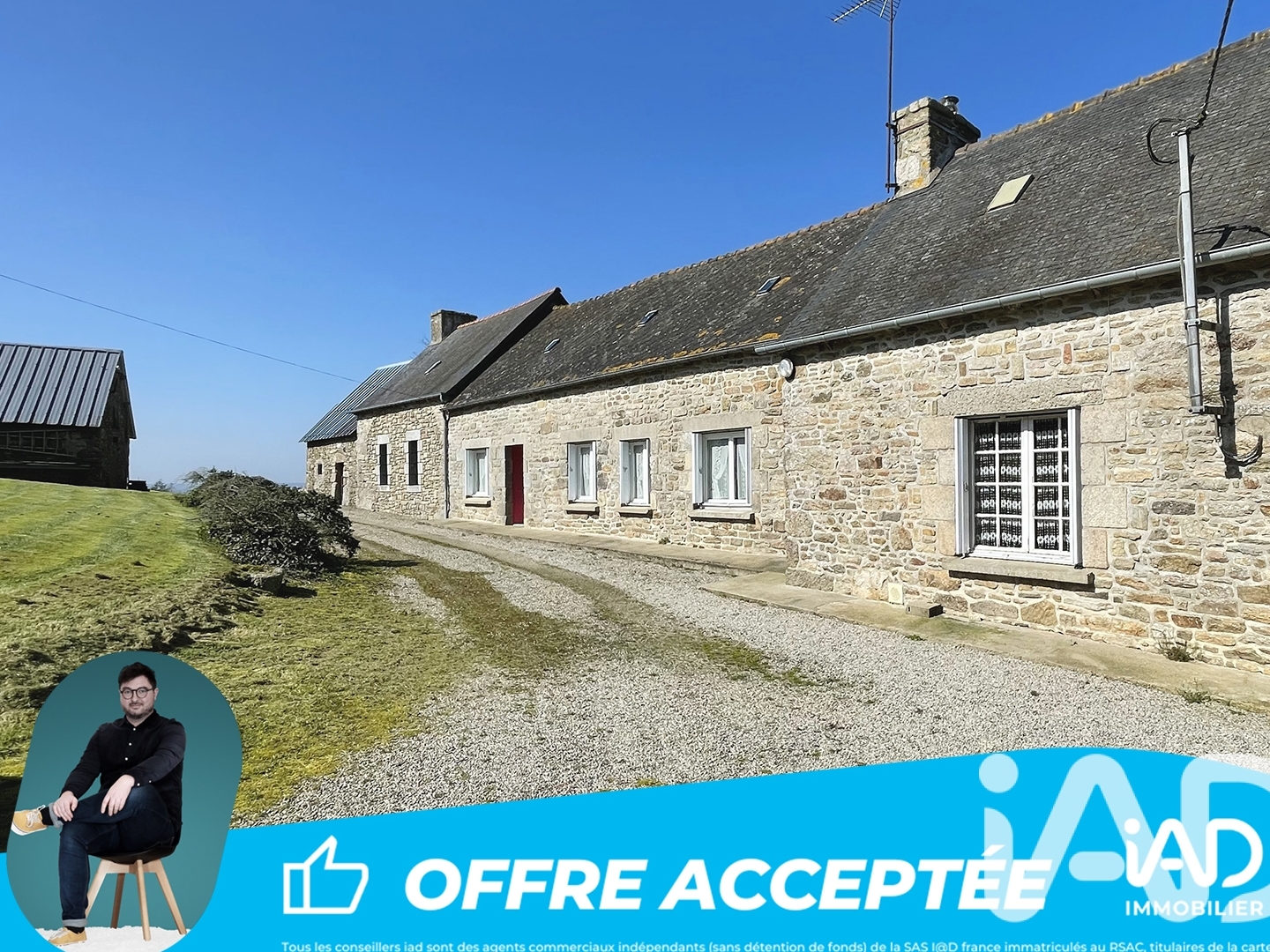 Maison 2 pièces 34 m²