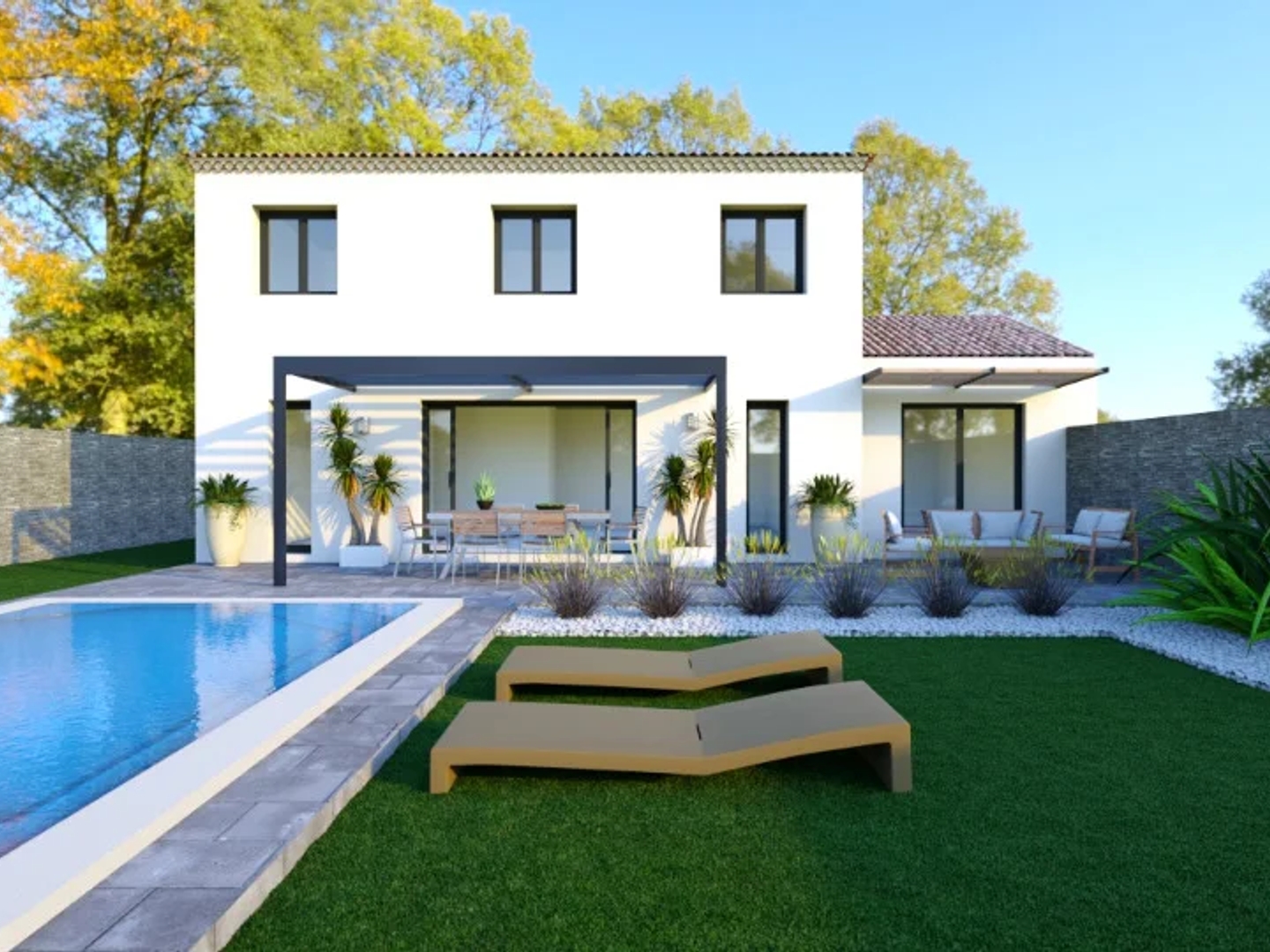 Maison à vendre - 4 pièces - 100m2 - Fuveau (13710)