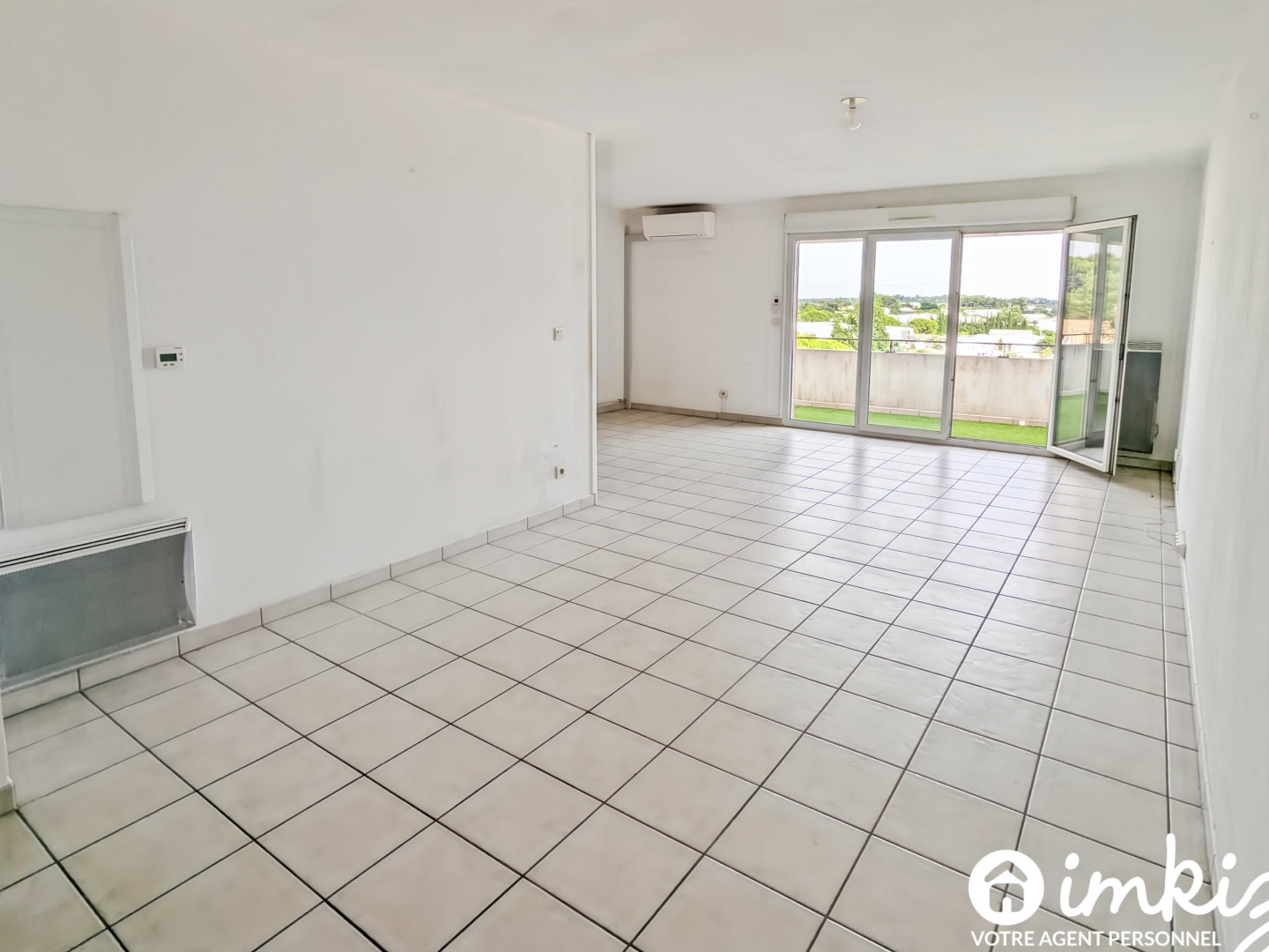 T4, terrasse 21 m², parkings, 10mns Montpellier