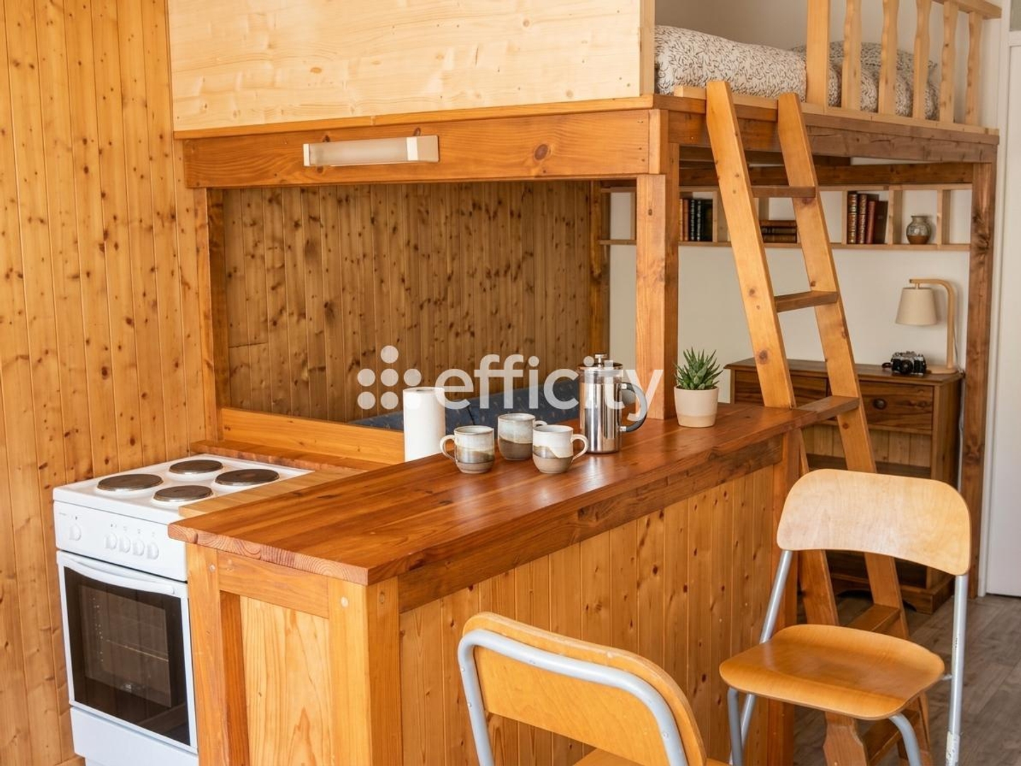 Appartement à vendre - 1 pièce - 22m2 - Saint-Firmin (05800)