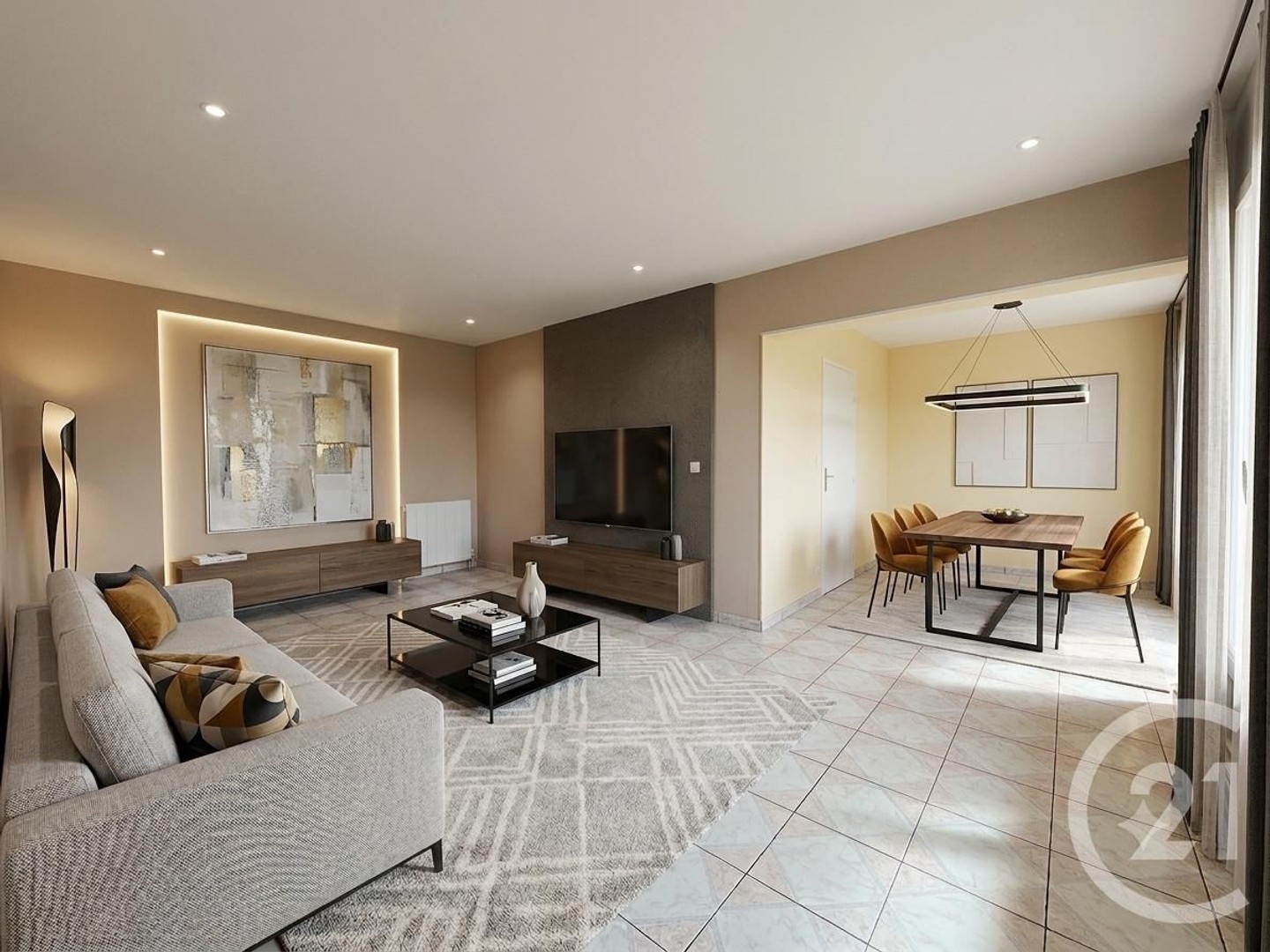 Appartement 5 pièces 104 m²