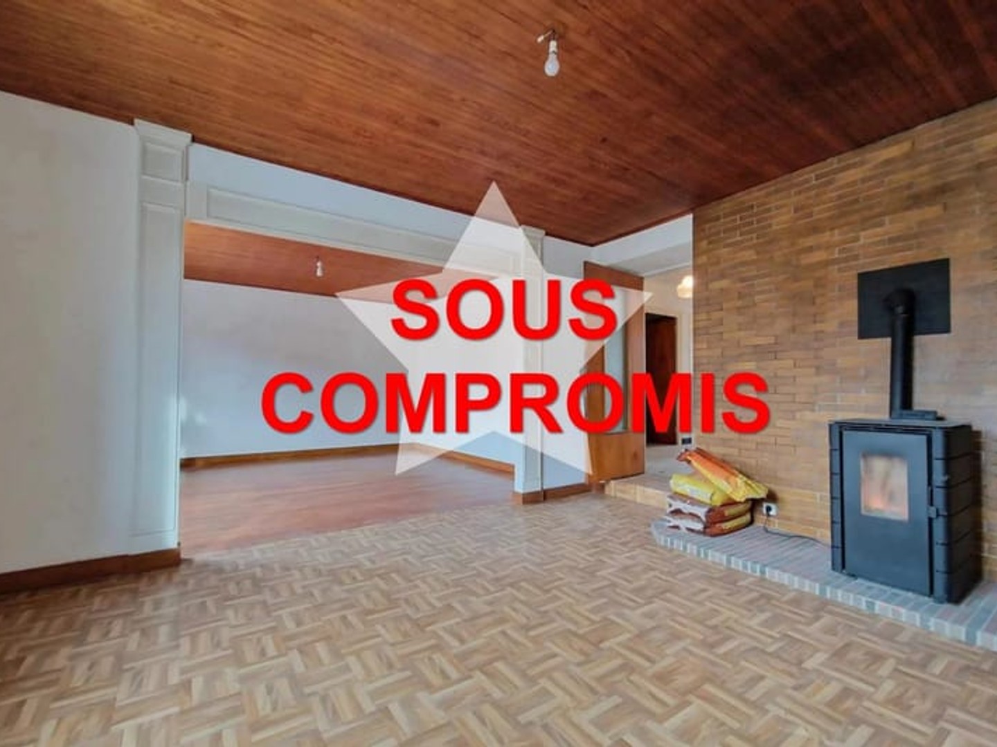Maison 113m² + hangar 180m² et terrain 2678 m²