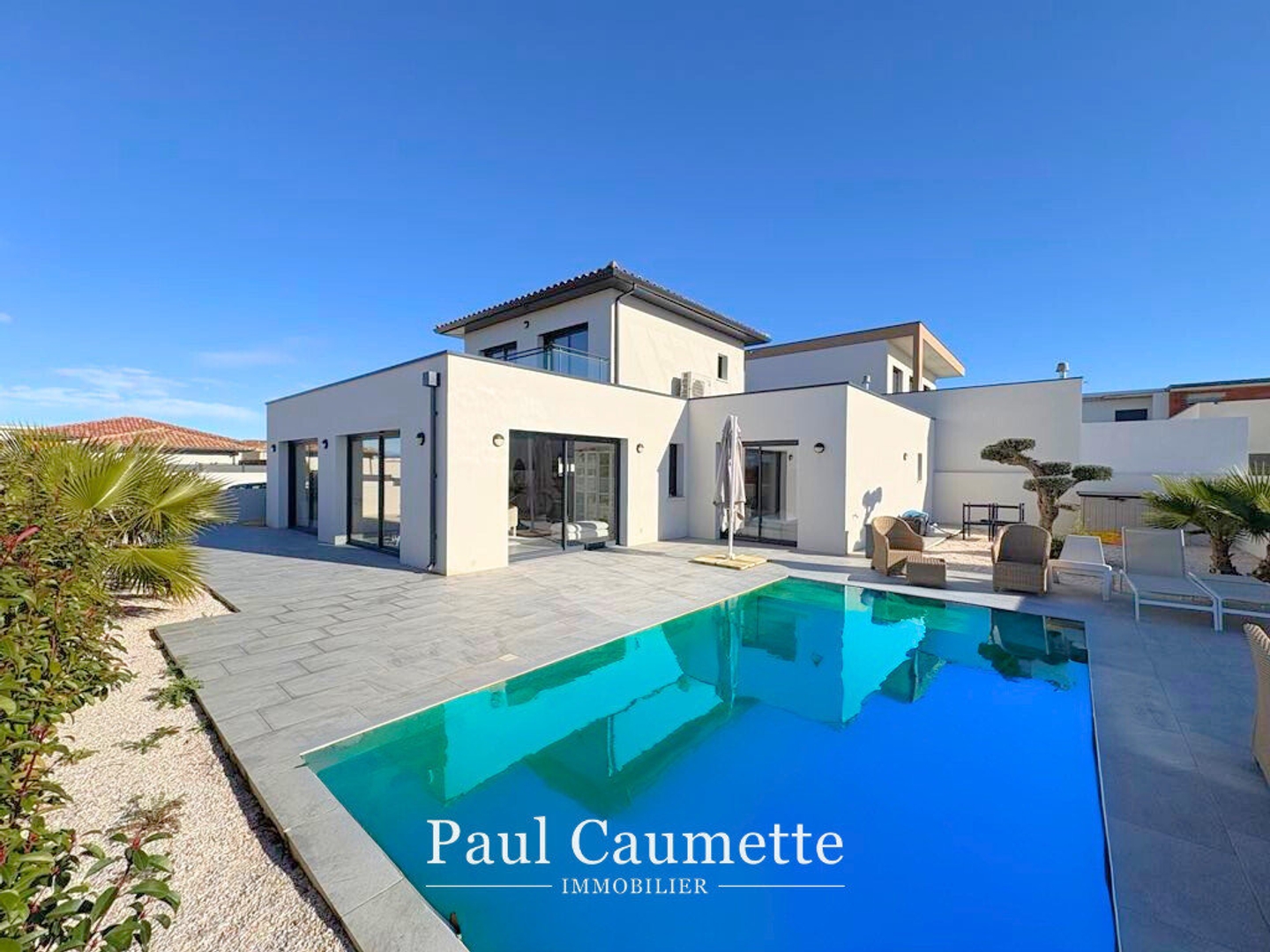 Villa contemporaine de 139 m2 dans le quartier de Frigoulas