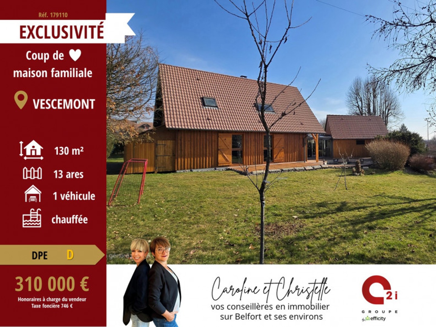 Maison 130 m²