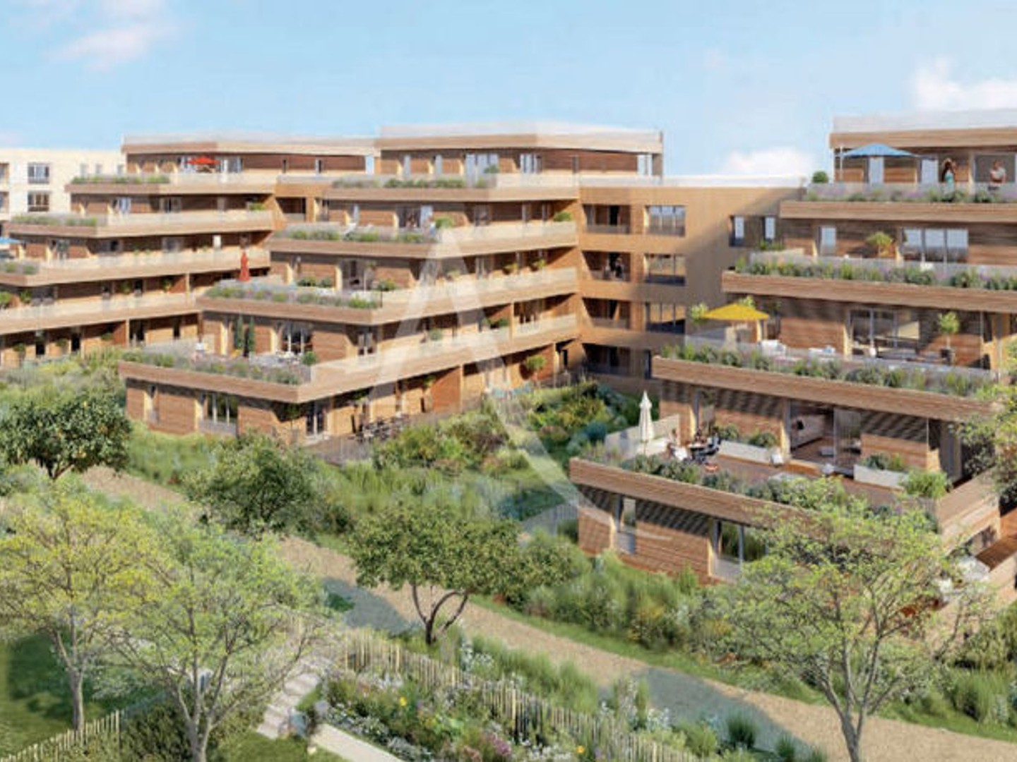 Appartement Type 4 avec terrasse de 35m² disponible de suite