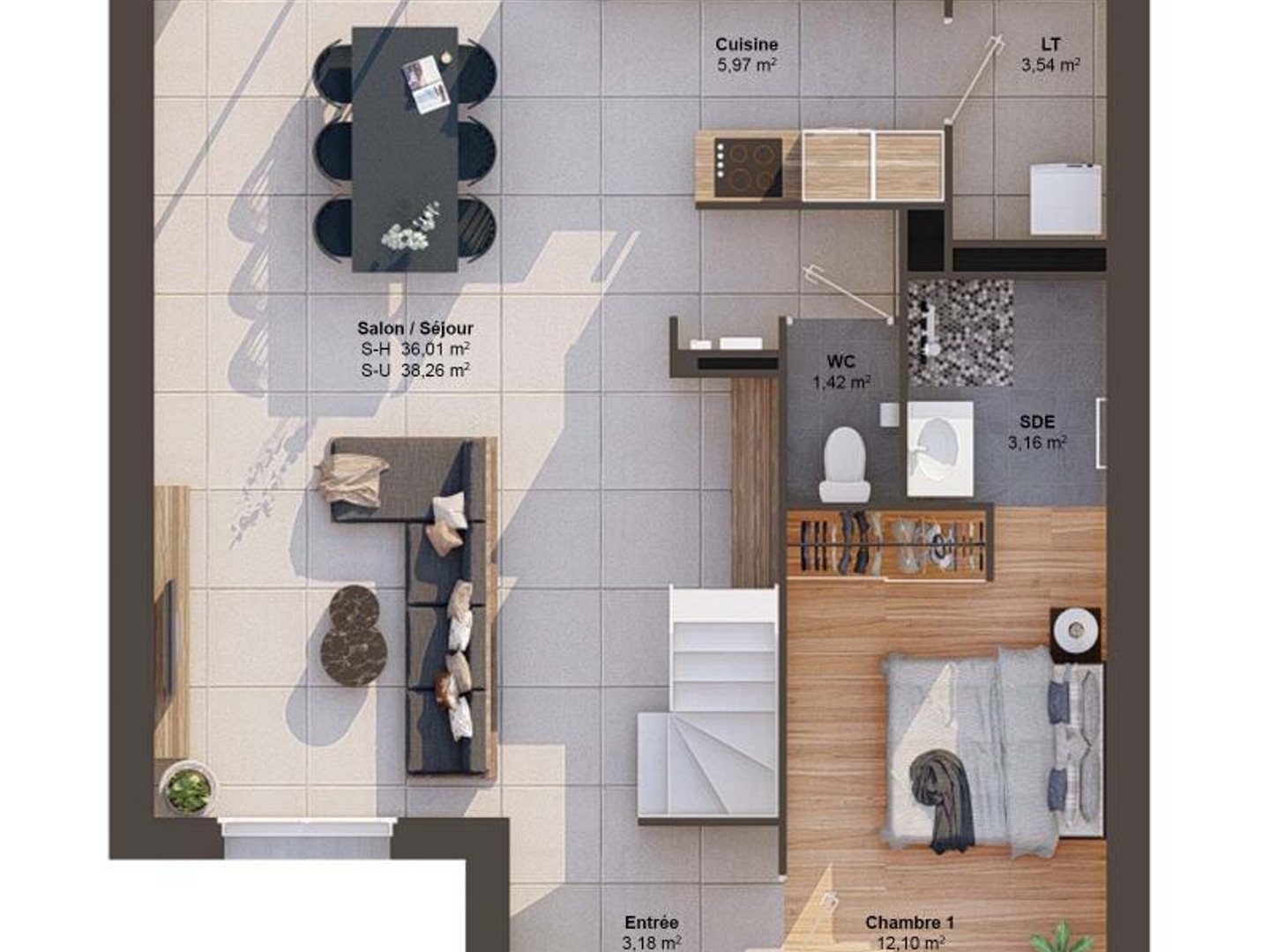 Maison à vendre - 107m2 - Vaucelles (14400)