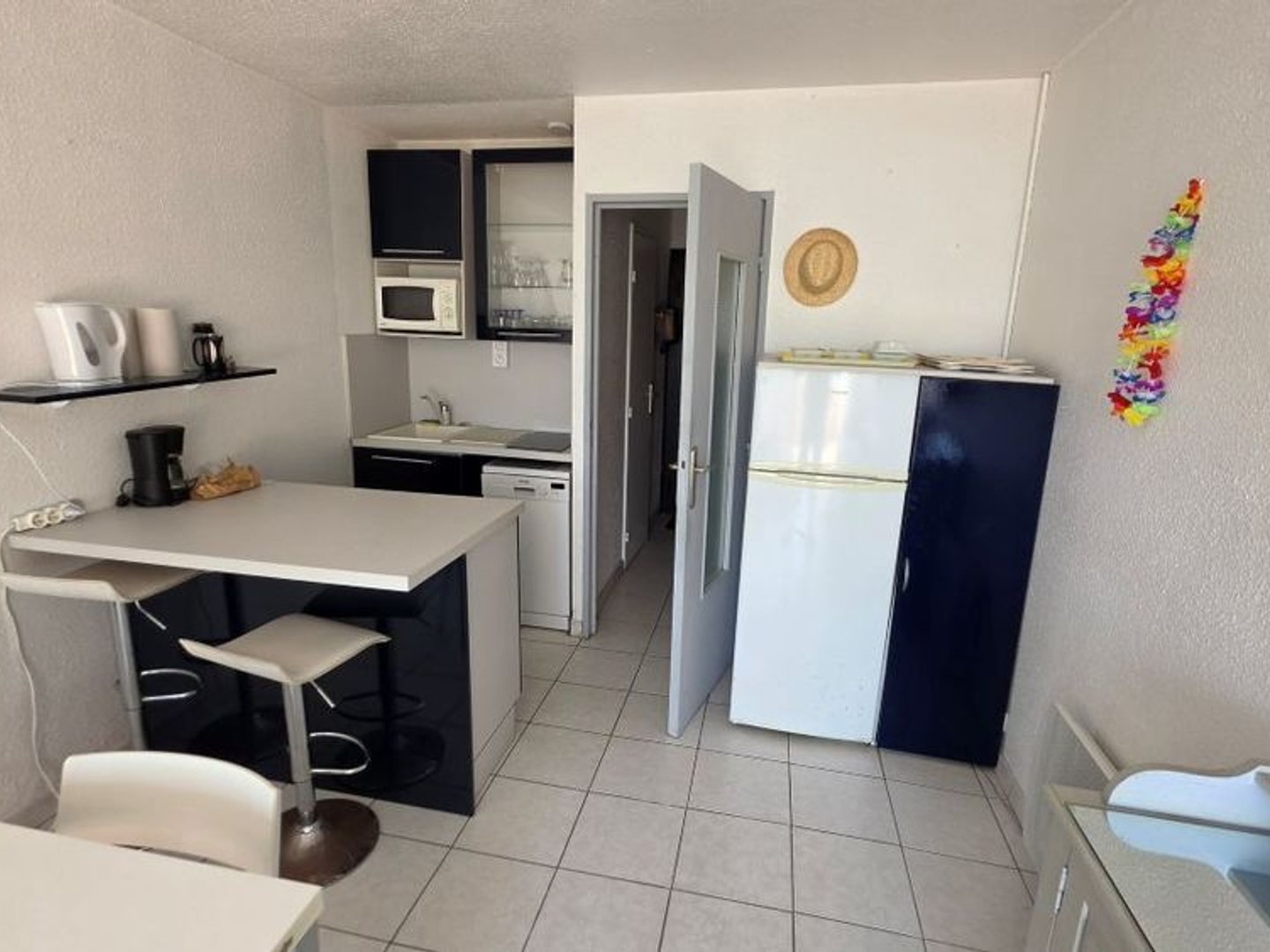 LE CAP D'AGDE: VILLA/APPARTEMENT 2 pièces duplex 2 terrasses vue dégagée