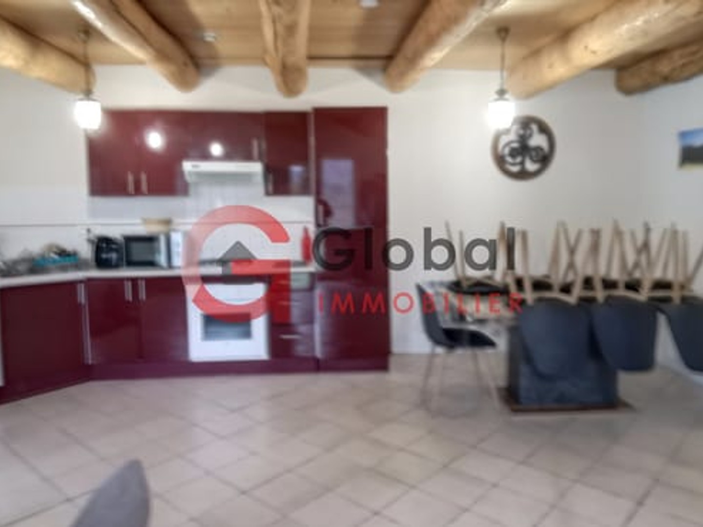 Maison de plain-pied 65 m2 vue lac avec jacuzzi