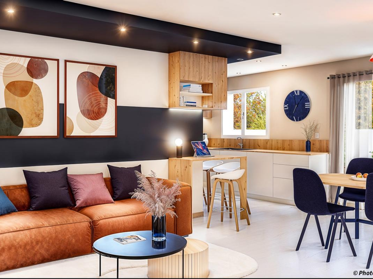 Terrain + maison 57 m²