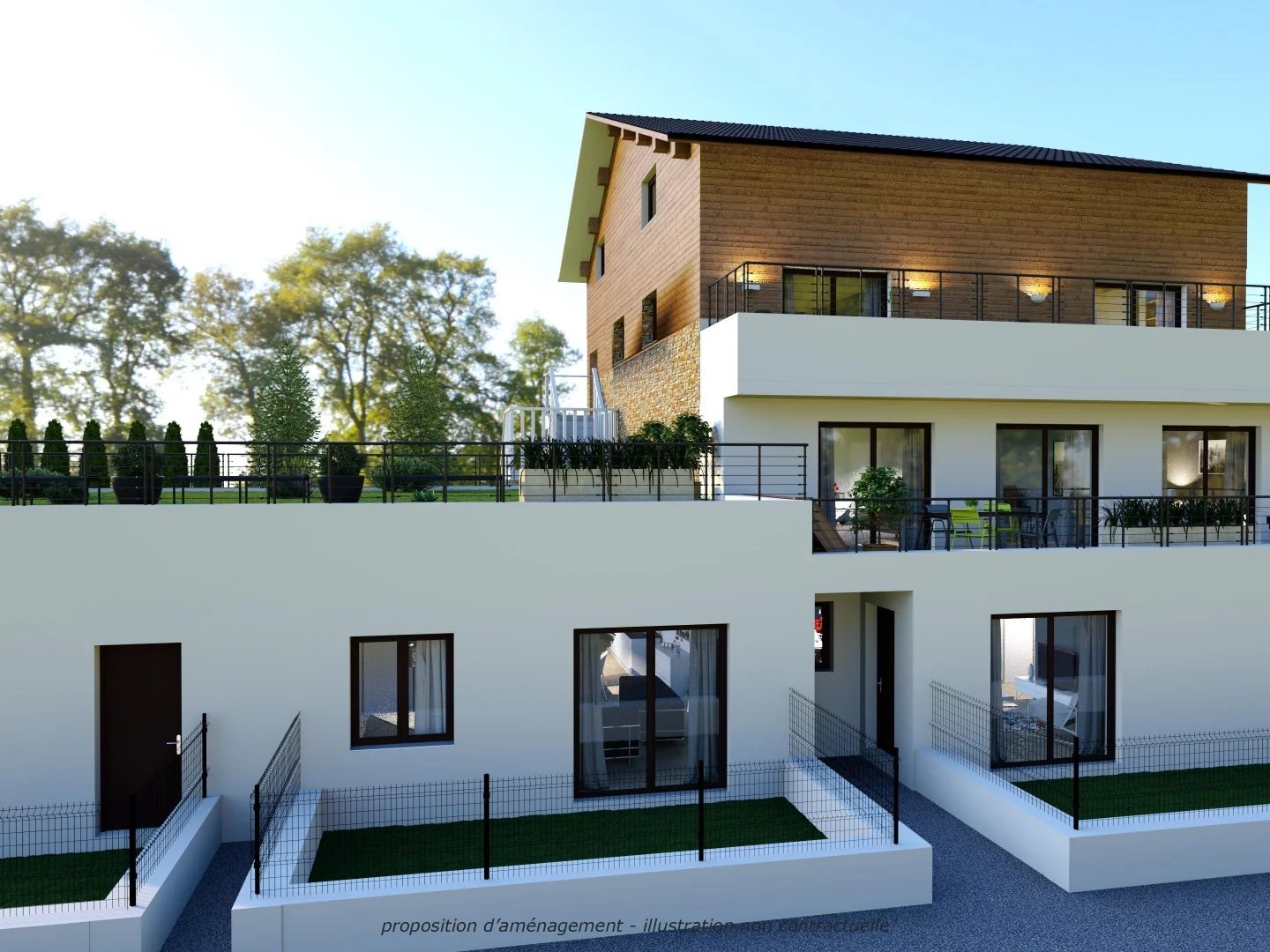 APPARTEMENT ATTIQUE VUE LAC
