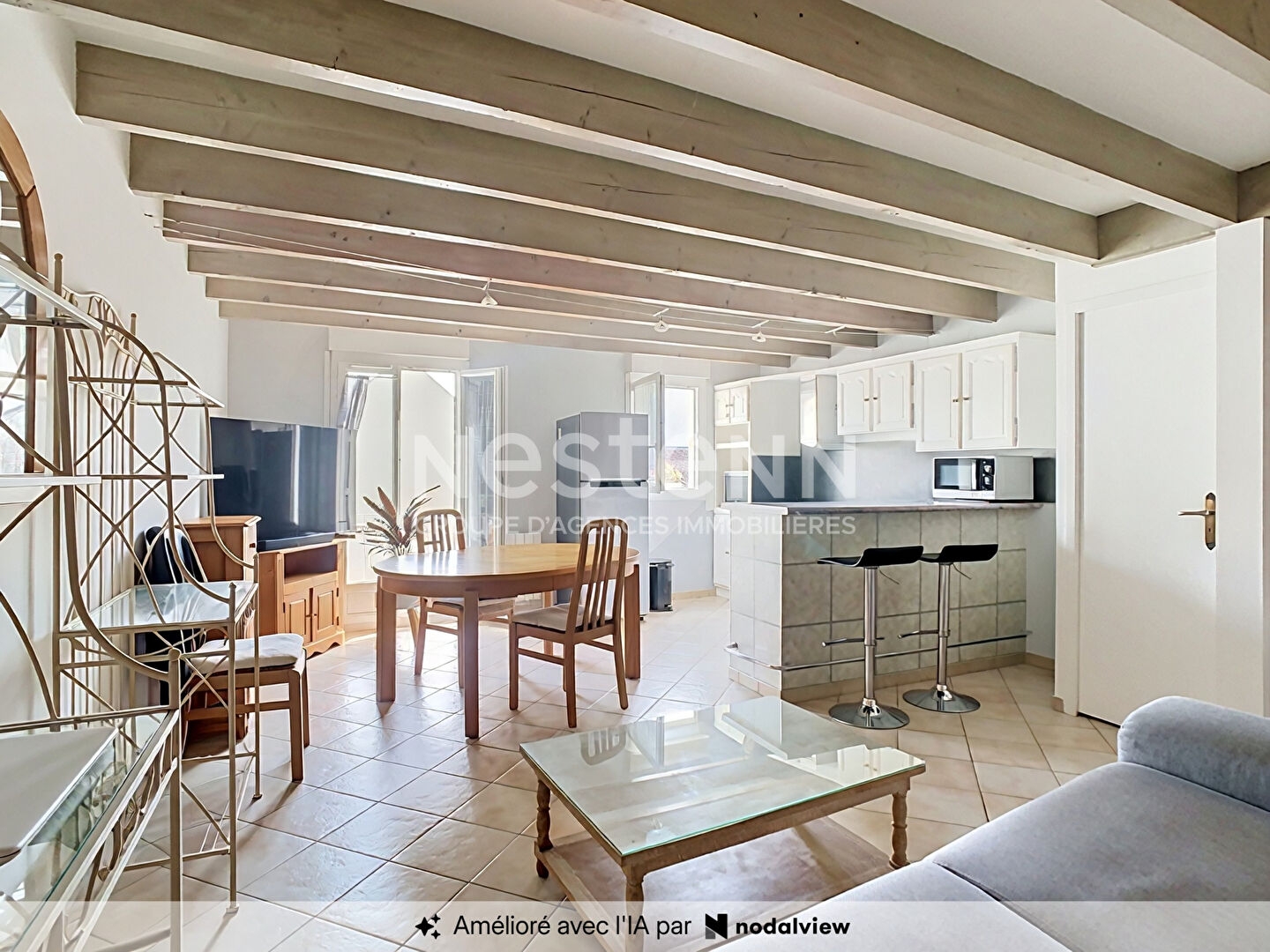 Bureaux à vendre - 3 pièces - 54m2 - Méry-Sur-Oise (95540)