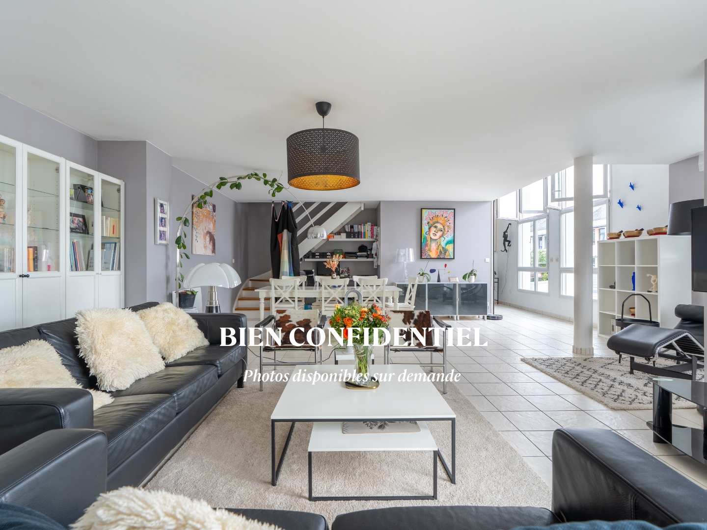 Magnifique appartement T6 en duplex Volumes, confort et garages
