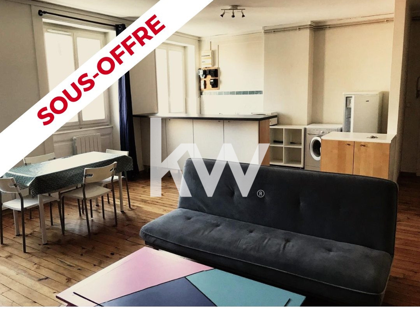 En vente: Appartement T2 loué avec forte rentabilité