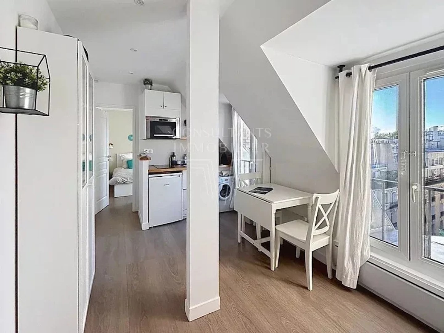 Appartement à vendre - 2 pièces - 22m2 - Paris 16e (75016)