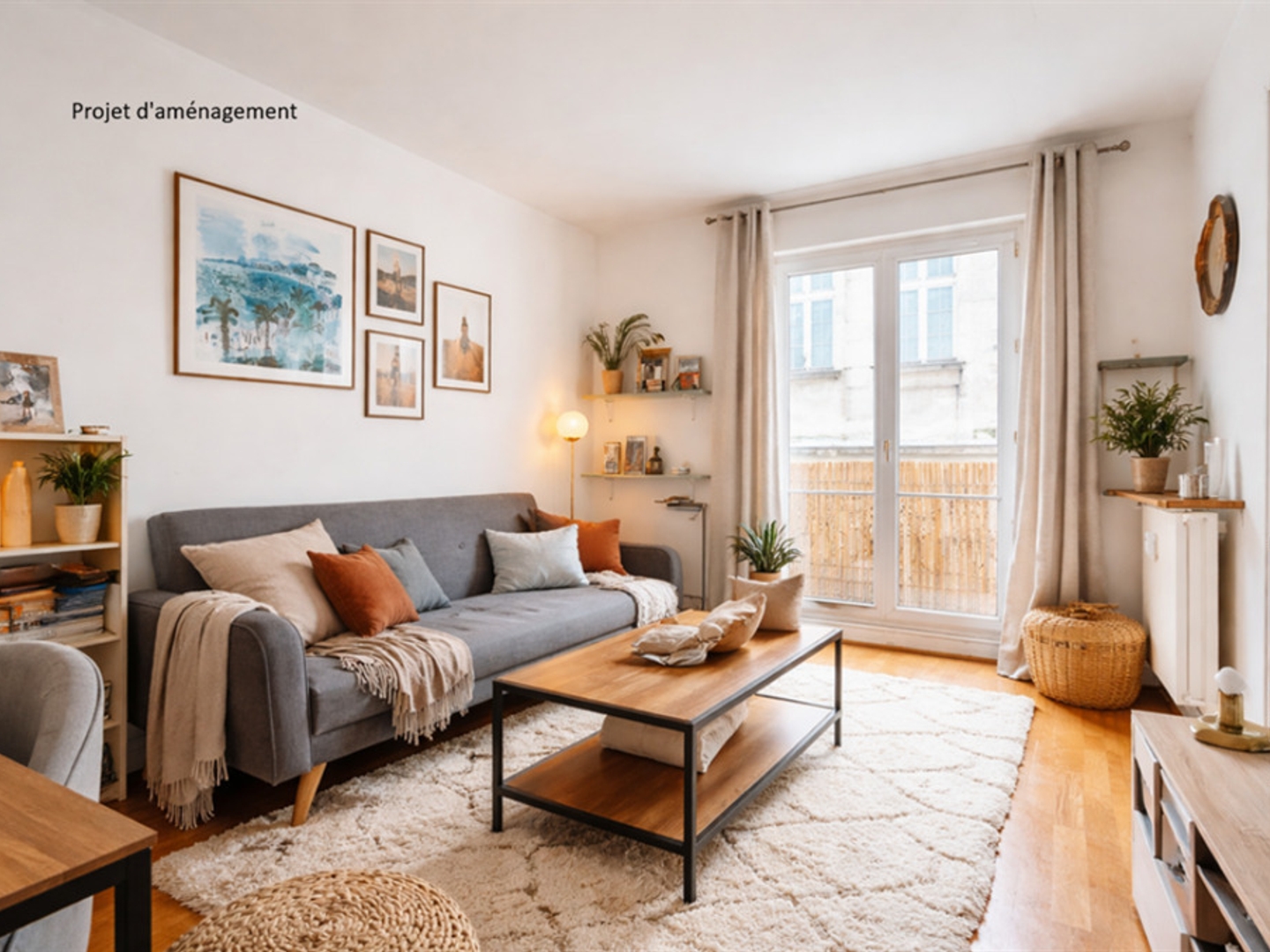 Vends appartement - 28 m² - 2 pièces, 1 chambre - Paris