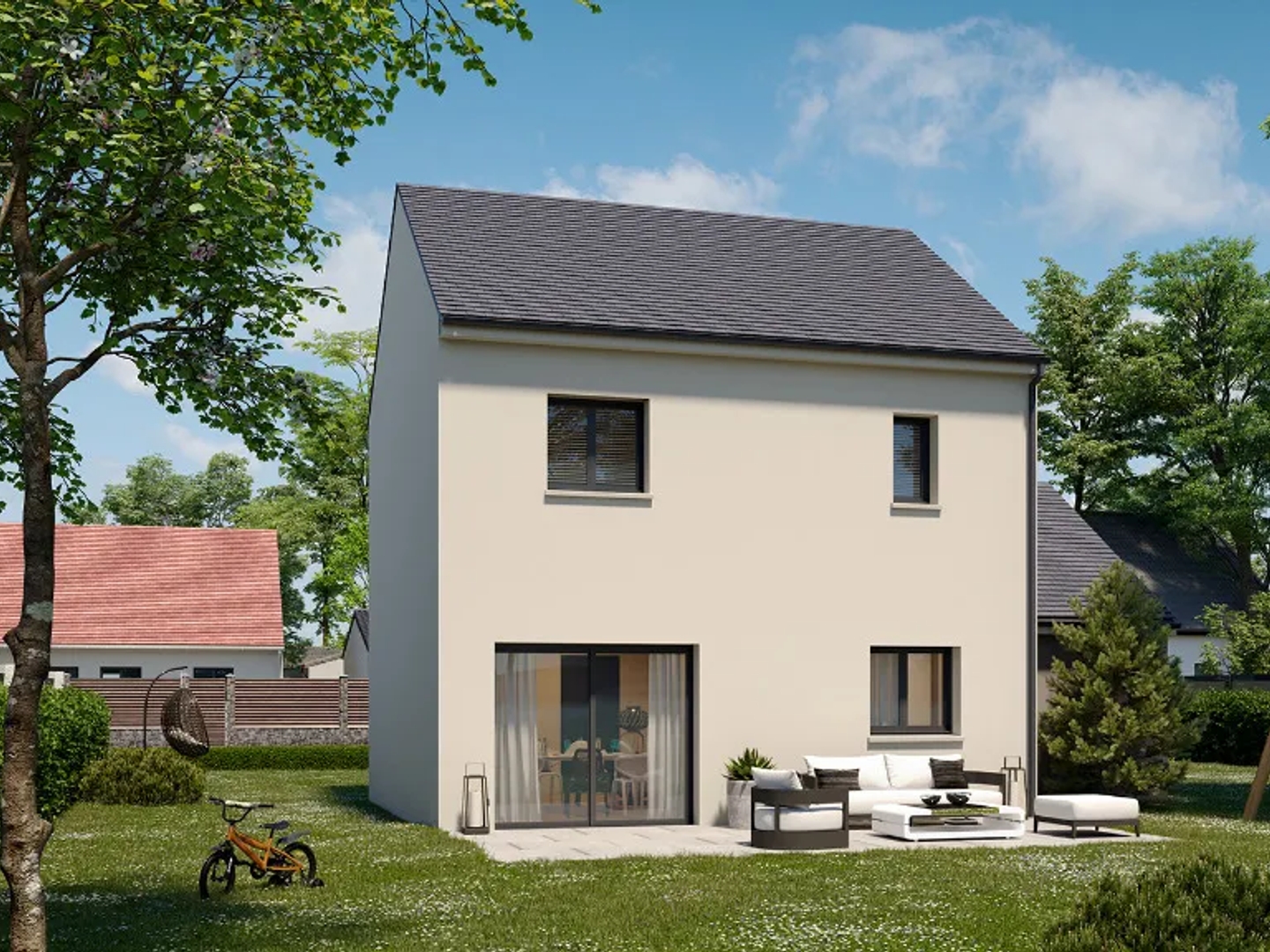 Maison à vendre - 4 pièces - 74m2 - Manerbe (14340)