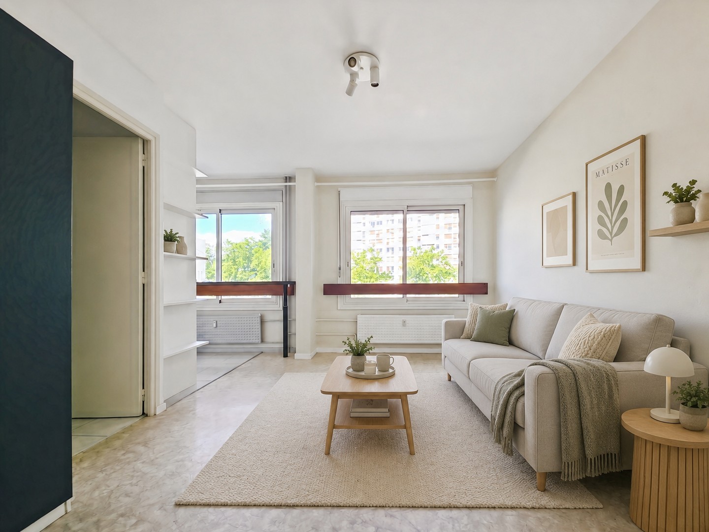 Appartement 1 pièce 22 m²