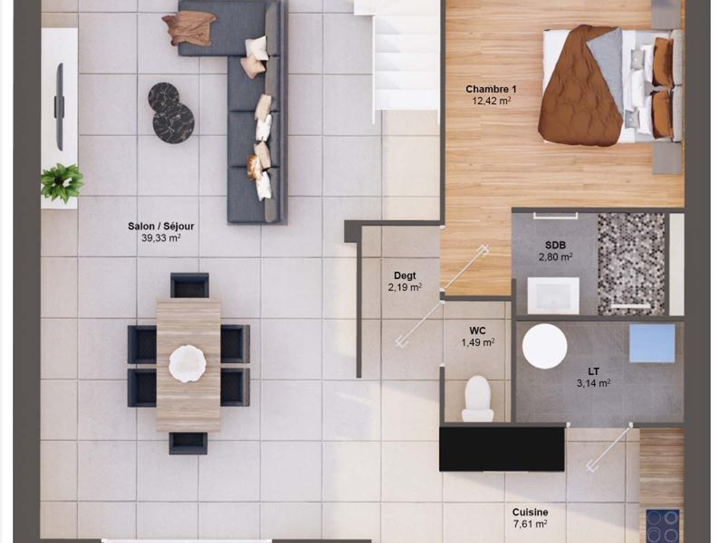 Maison à vendre - 98m2 - Loudéac (22600)
