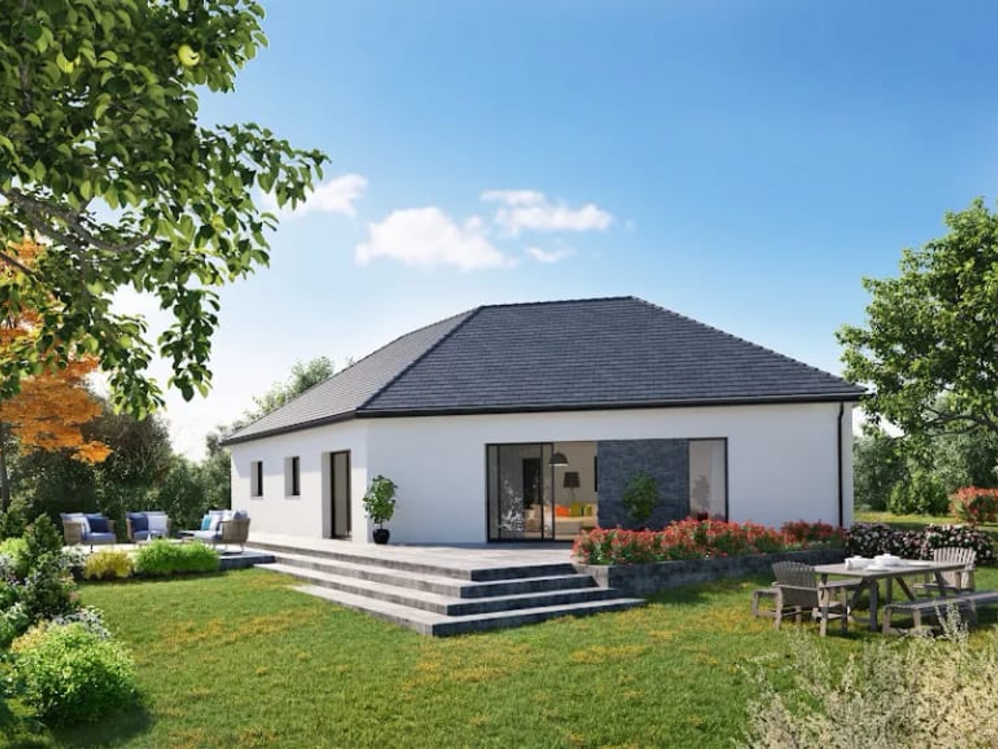 Maison à vendre - 4 pièces - 106m2 - Grand Bourgtheroulde (27520)