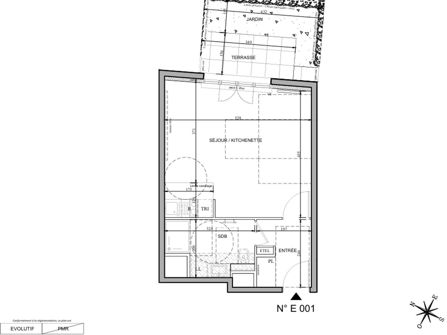 Appartement à vendre - 1 pièce - 35m2 - Le Plessis-Robinson (92350)