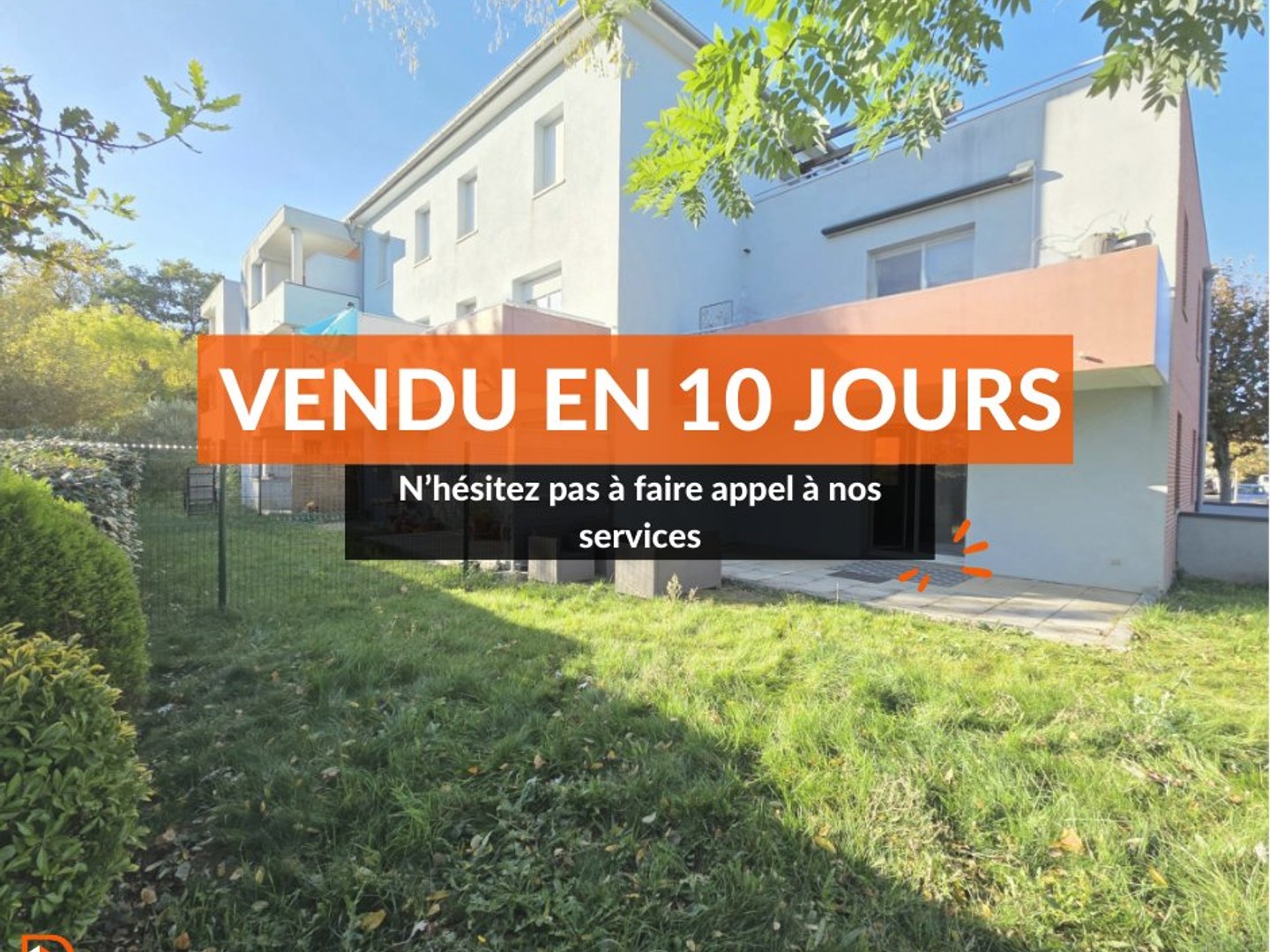 T3 de 74m2 avec 2pkg et jardin de 84m2 à Fonbeauzard