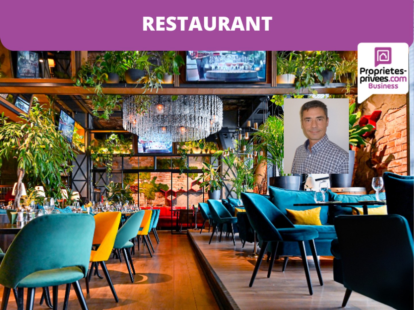 78 PLAISIR - Restaurant 160 couverts, 500m² + terrasse 60 places