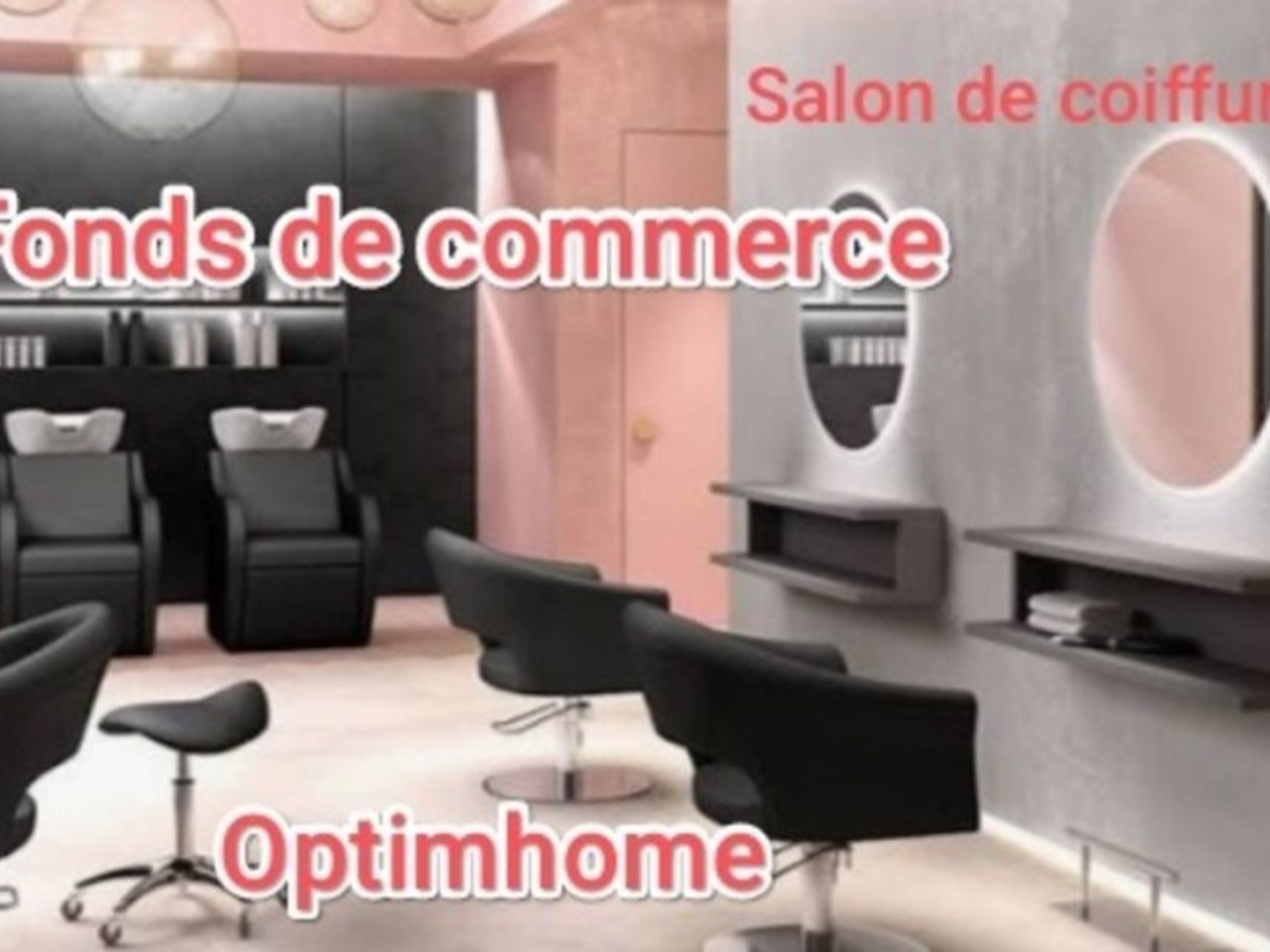À vendre : Salon de coiffure mixte rénové, proche Lorient
