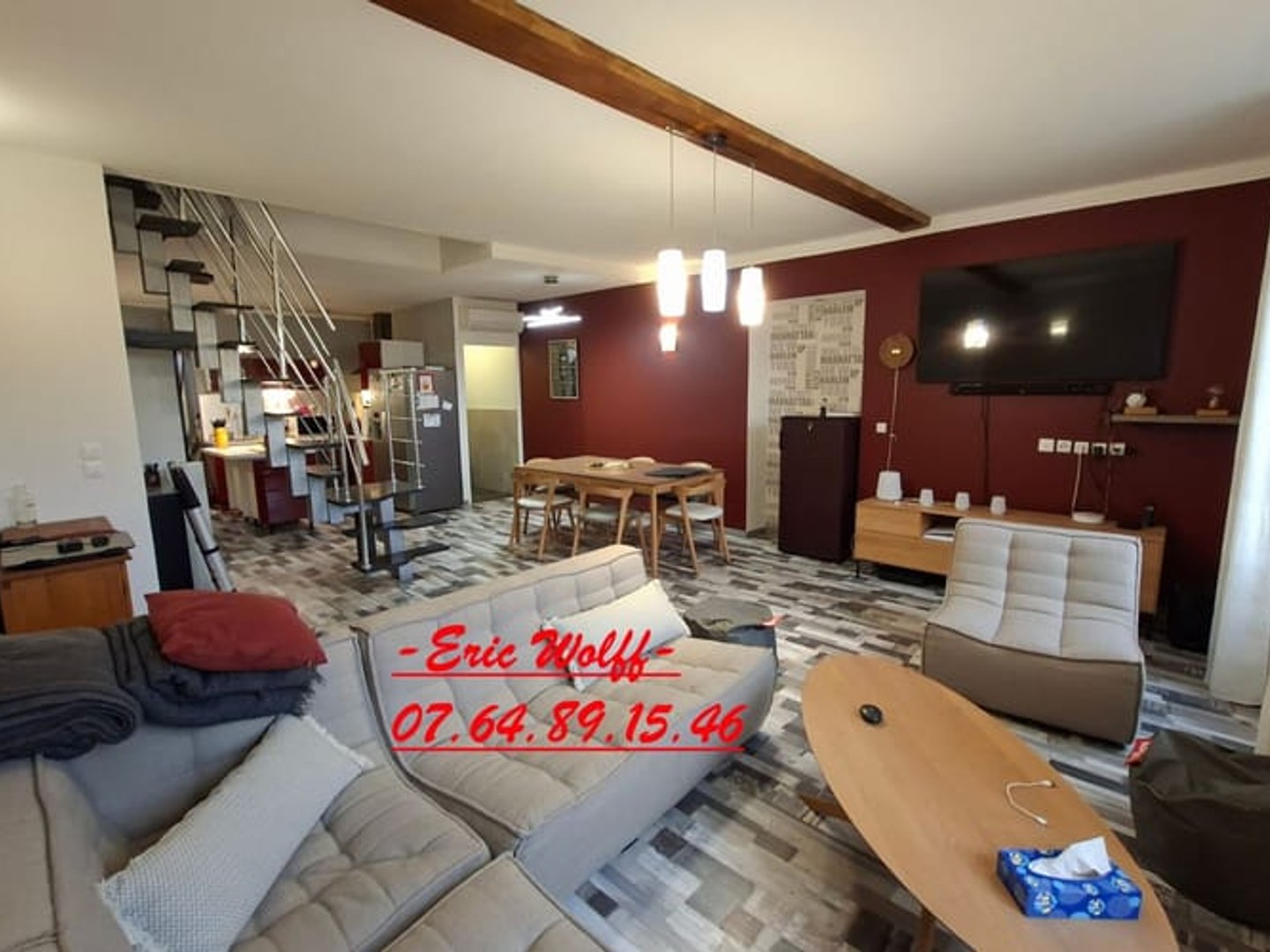 Appartement 5 pièces 126 m²