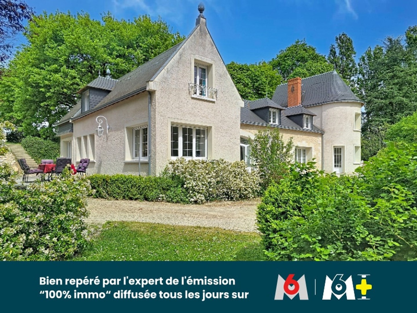 Belle propriété lumineuse, confort moderne, parc de 1.6 hectares