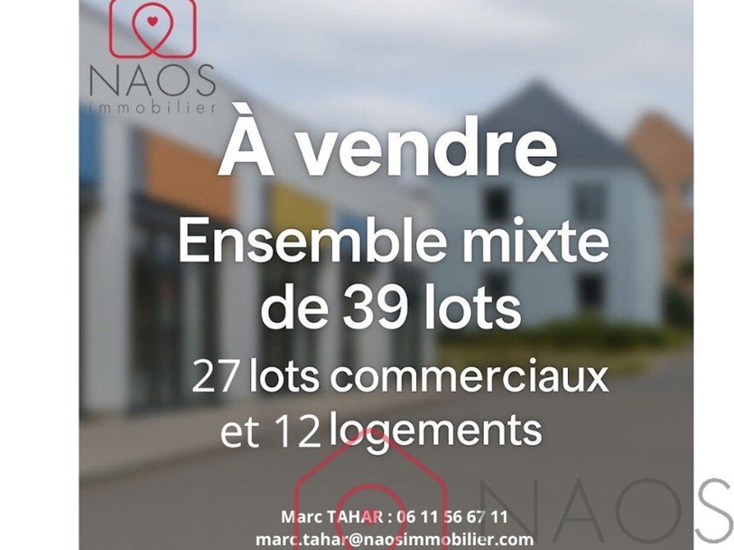 Exclusivité : Rare investissement mixte à fort rendement