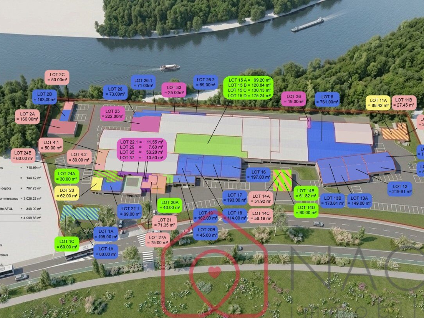 Immeuble à vendre - 4795m2 - Versailles (78000)