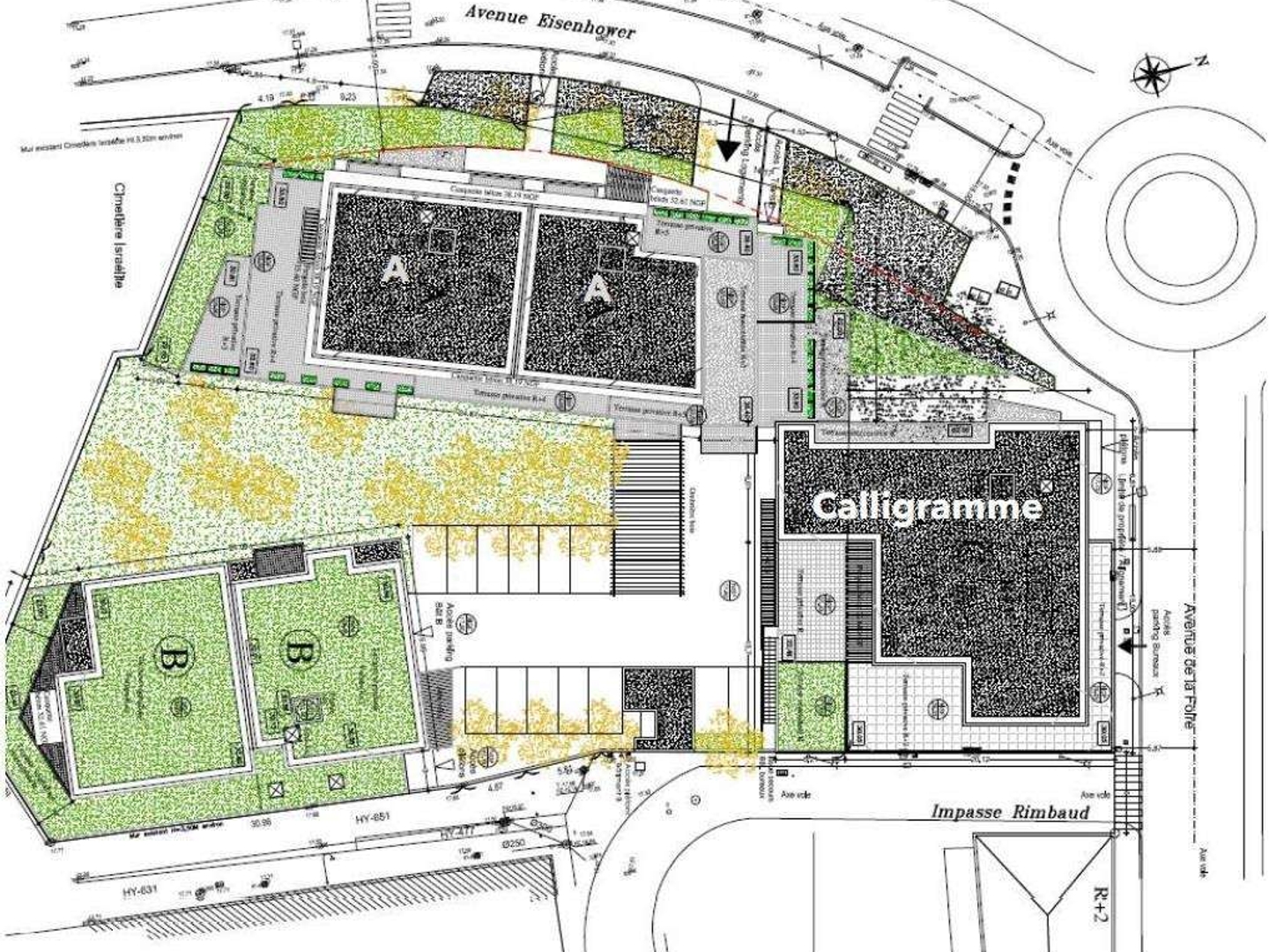 À vendre 3 plateaux de bureaux 1330m² à Avignon