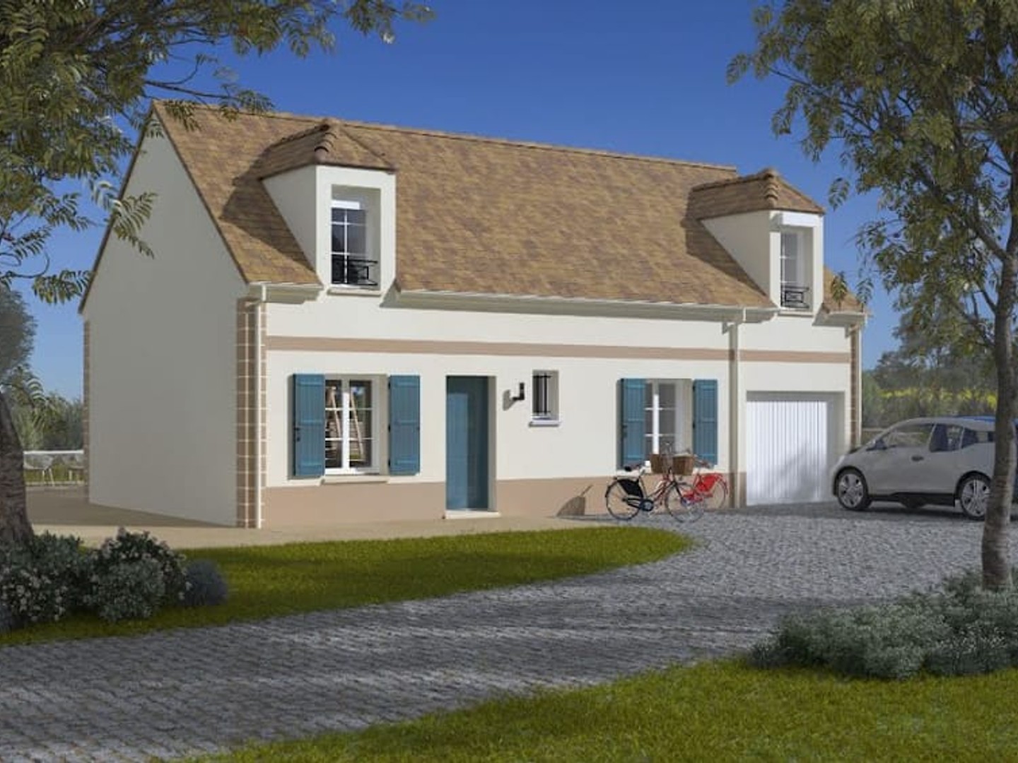Maison neuve 5 pièces 90 m²